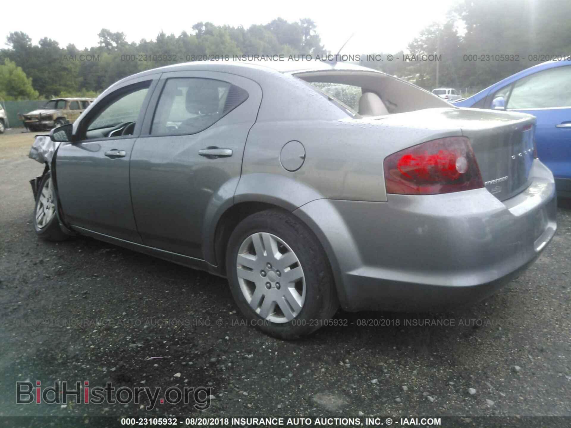 2012 Dodge Avenger - VIN: 1C3CDZAB6CN324796 - Фото 3