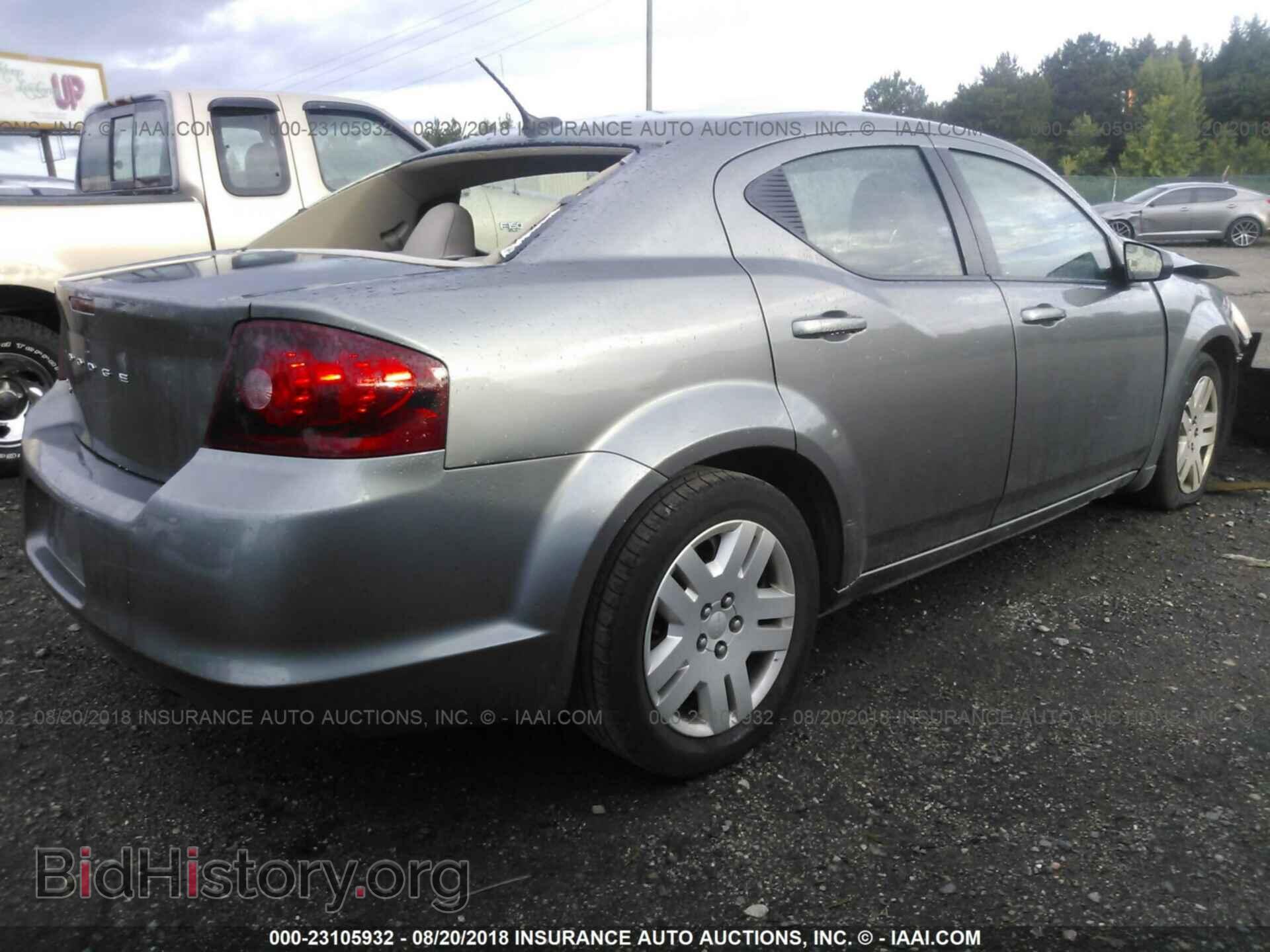 2012 Dodge Avenger - VIN: 1C3CDZAB6CN324796 - Фото 4