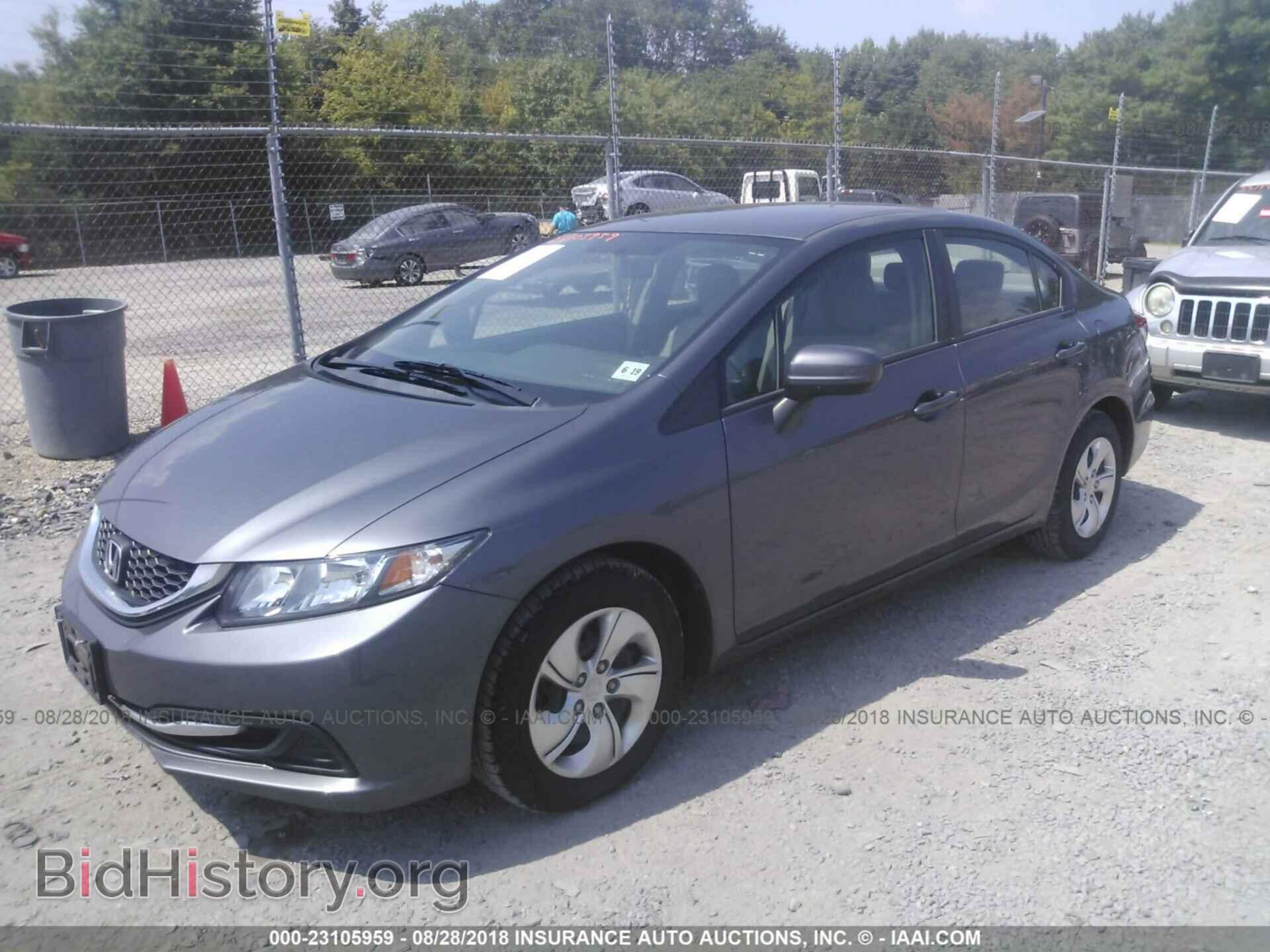 2014 Honda Civic - VIN: 19XFB2E54EE028385 - Photo 2