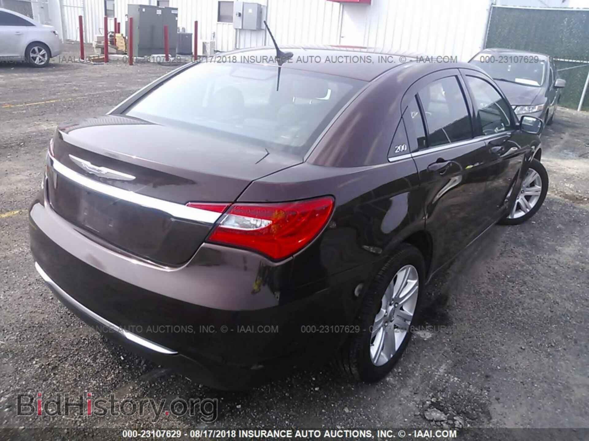 2012 Chrysler 200 - VIN: 1C3CCBBG3CN329054 - Фото 4