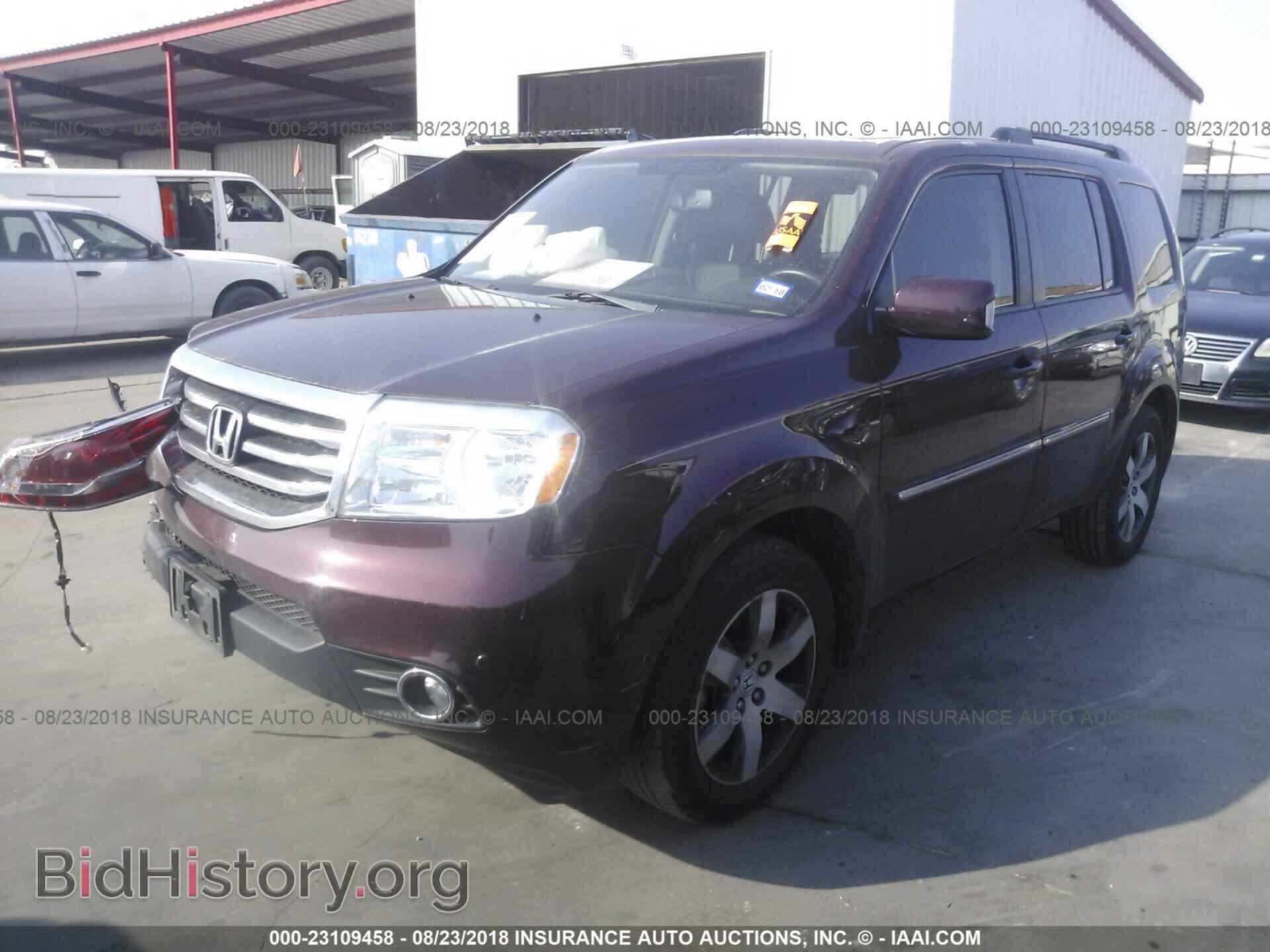 2013 Honda Pilot - VIN: 5FNYF3H97DB020792 - Фото 2