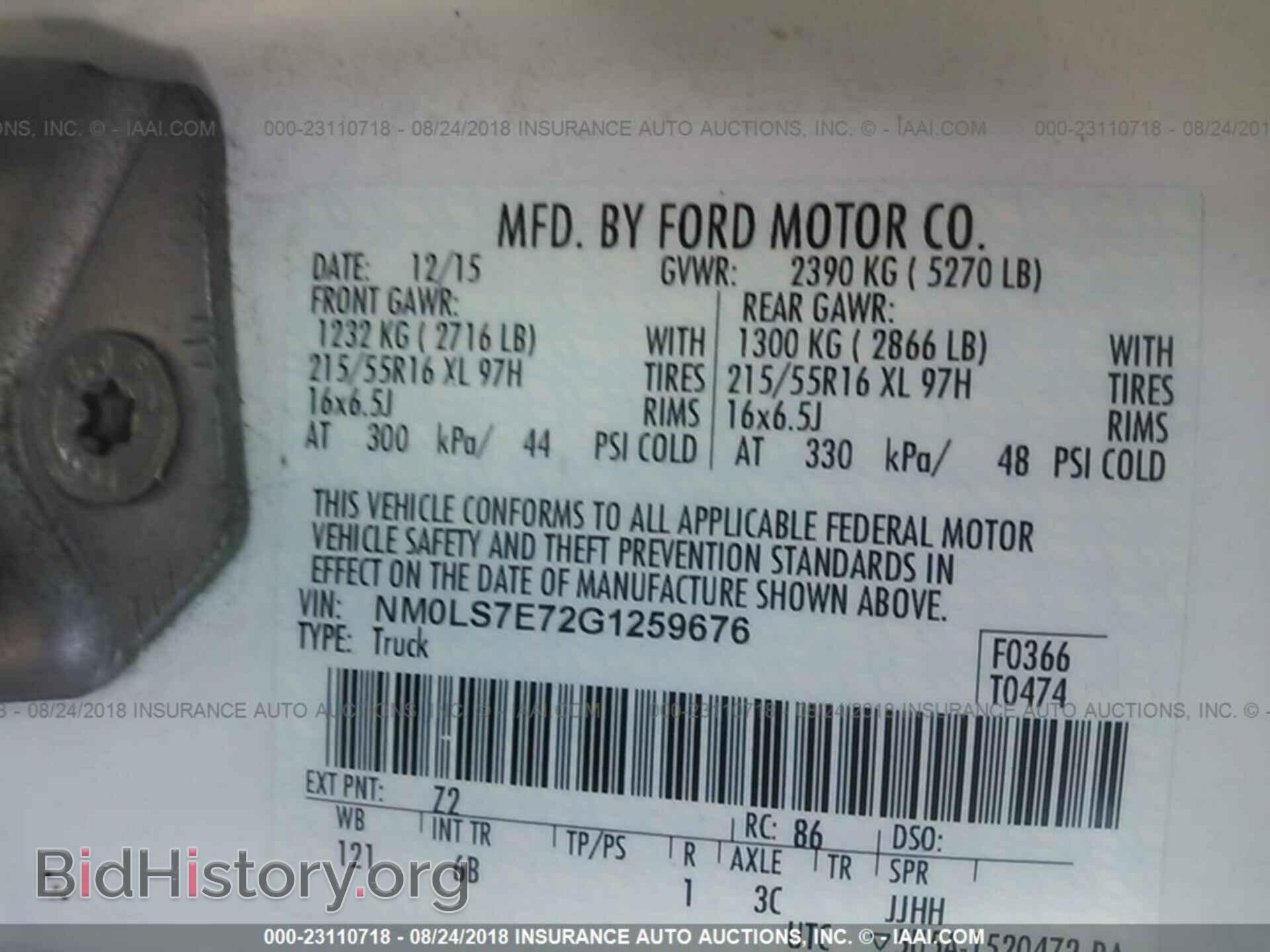 2016 Ford Transit - VIN: NM0LS7E72G1259676 - Photo 9