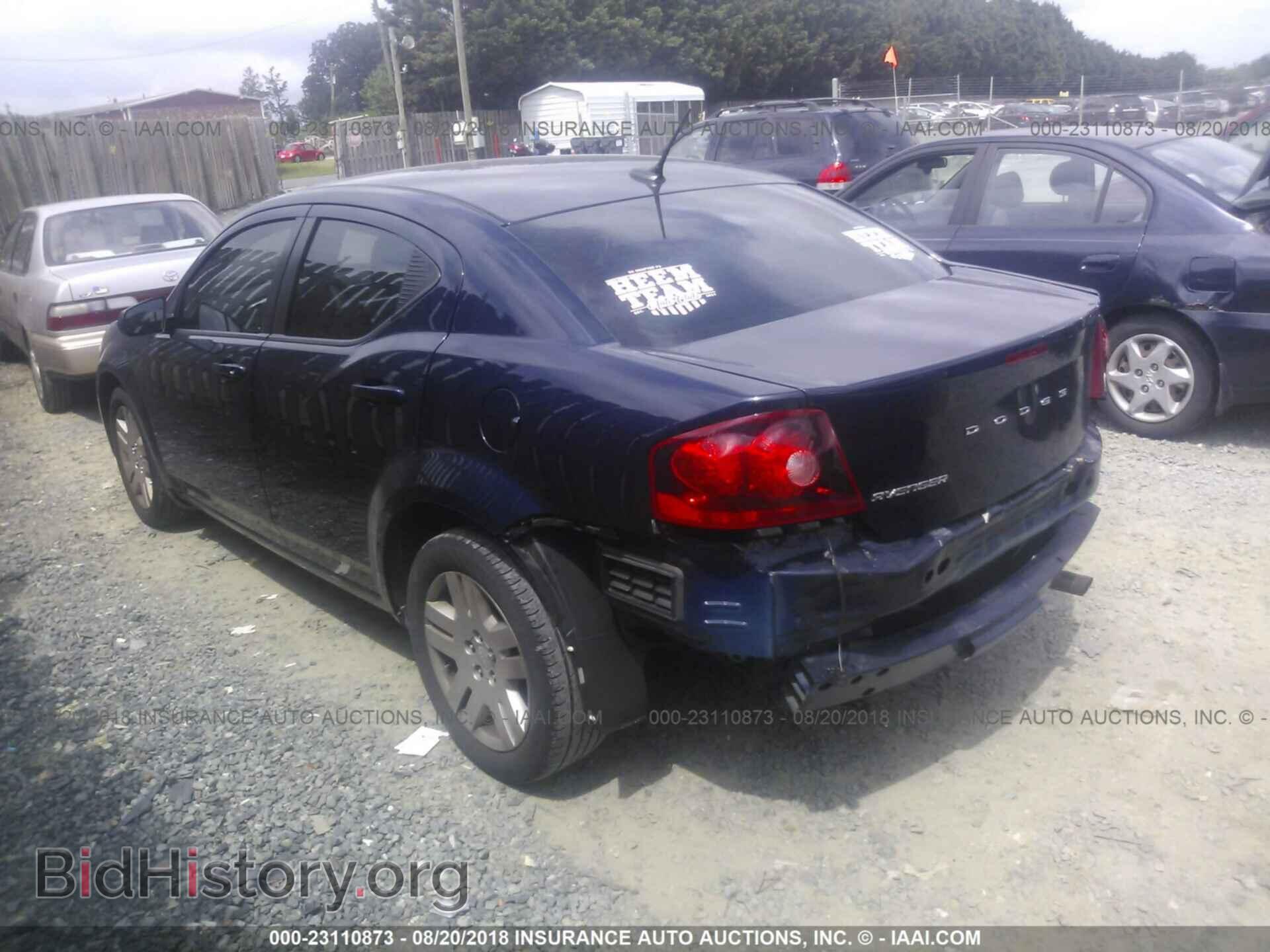 2013 Dodge Avenger - VIN: 1C3CDZAB9DN702532 - Фото 3