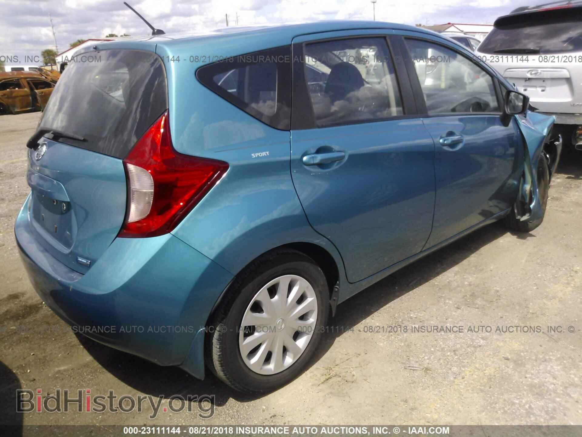 2016 Nissan Versa note - VIN: 3N1CE2CP3GL390630 - Фото 4