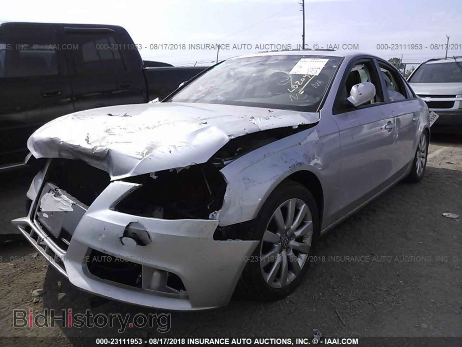 2012 Audi A4 - VIN: WAUBFAFL7CN006087 - Photo 2