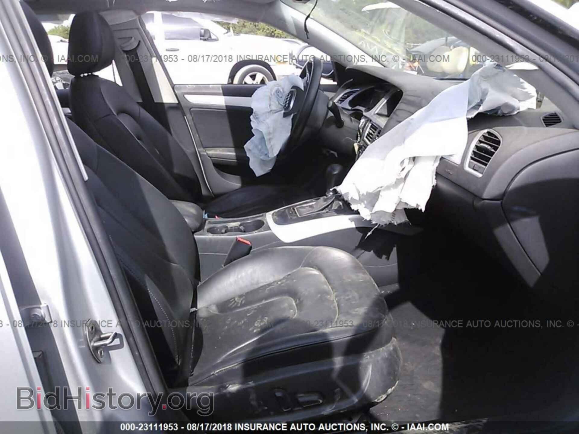 2012 Audi A4 - VIN: WAUBFAFL7CN006087 - Photo 5