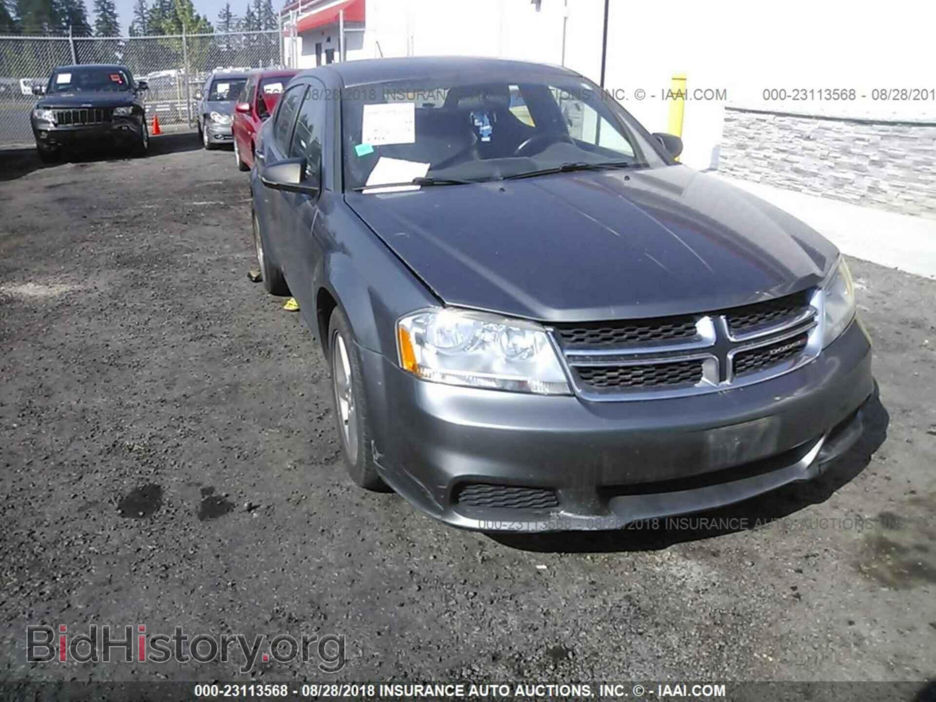 Photo 1C3CDZAB1CN237923 - Dodge Avenger 2012