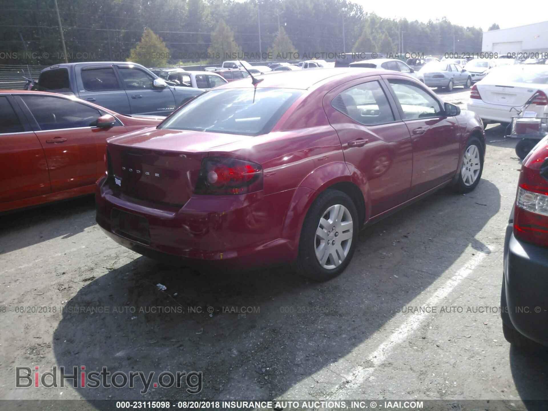 2012 Dodge Avenger - VIN: 1C3CDZAB6CN270626 - Фото 4