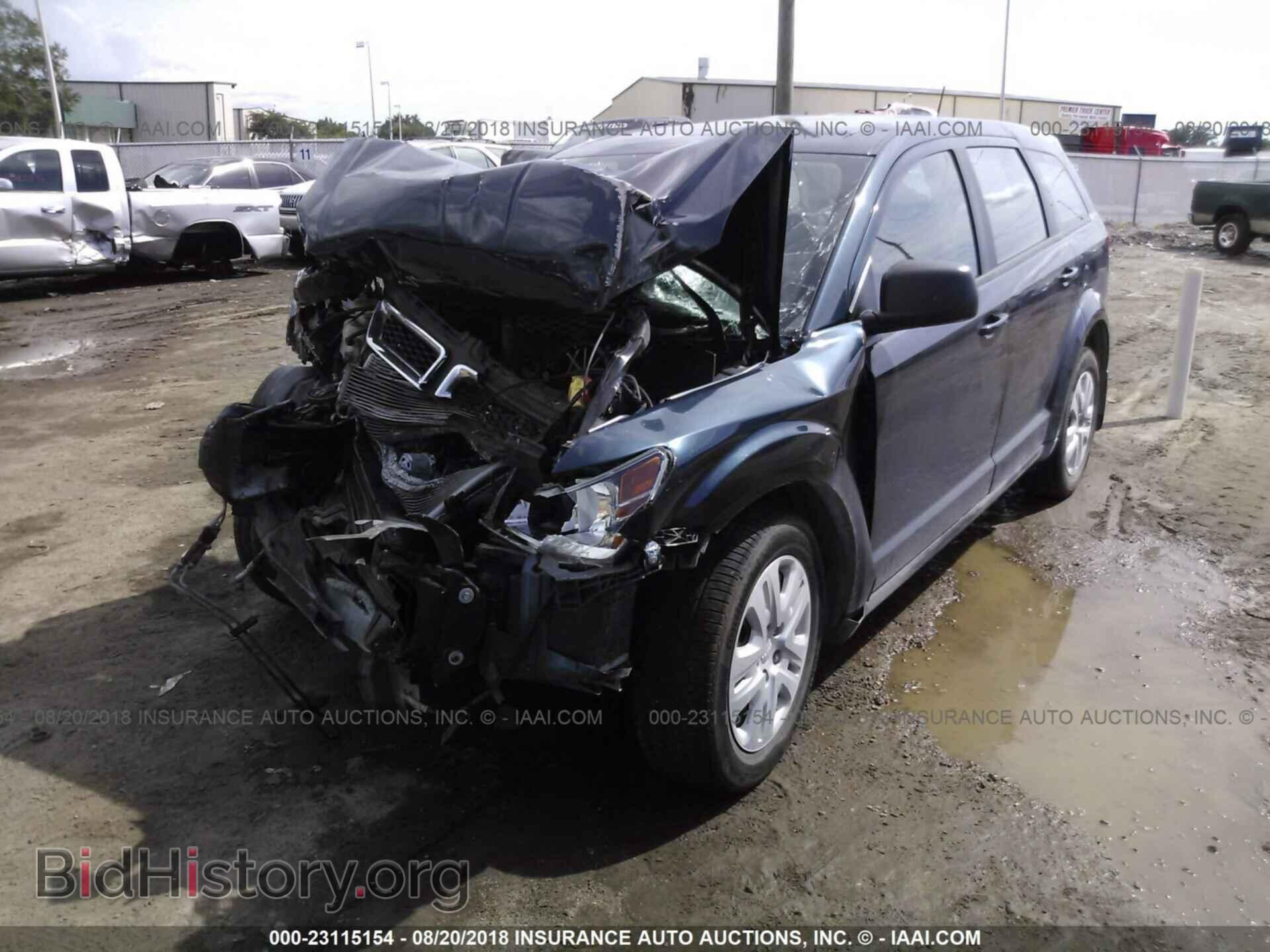 2014 Dodge Journey - VIN: 3C4PDCAB3ET163644 - Фото 2