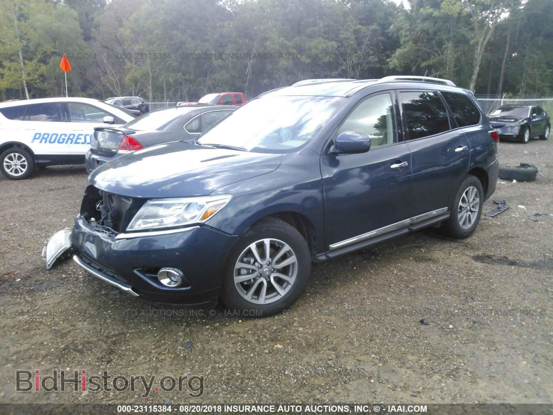 2014 Nissan Pathfinder - VIN: 5N1AR2MN2EC604016 - Фото 2