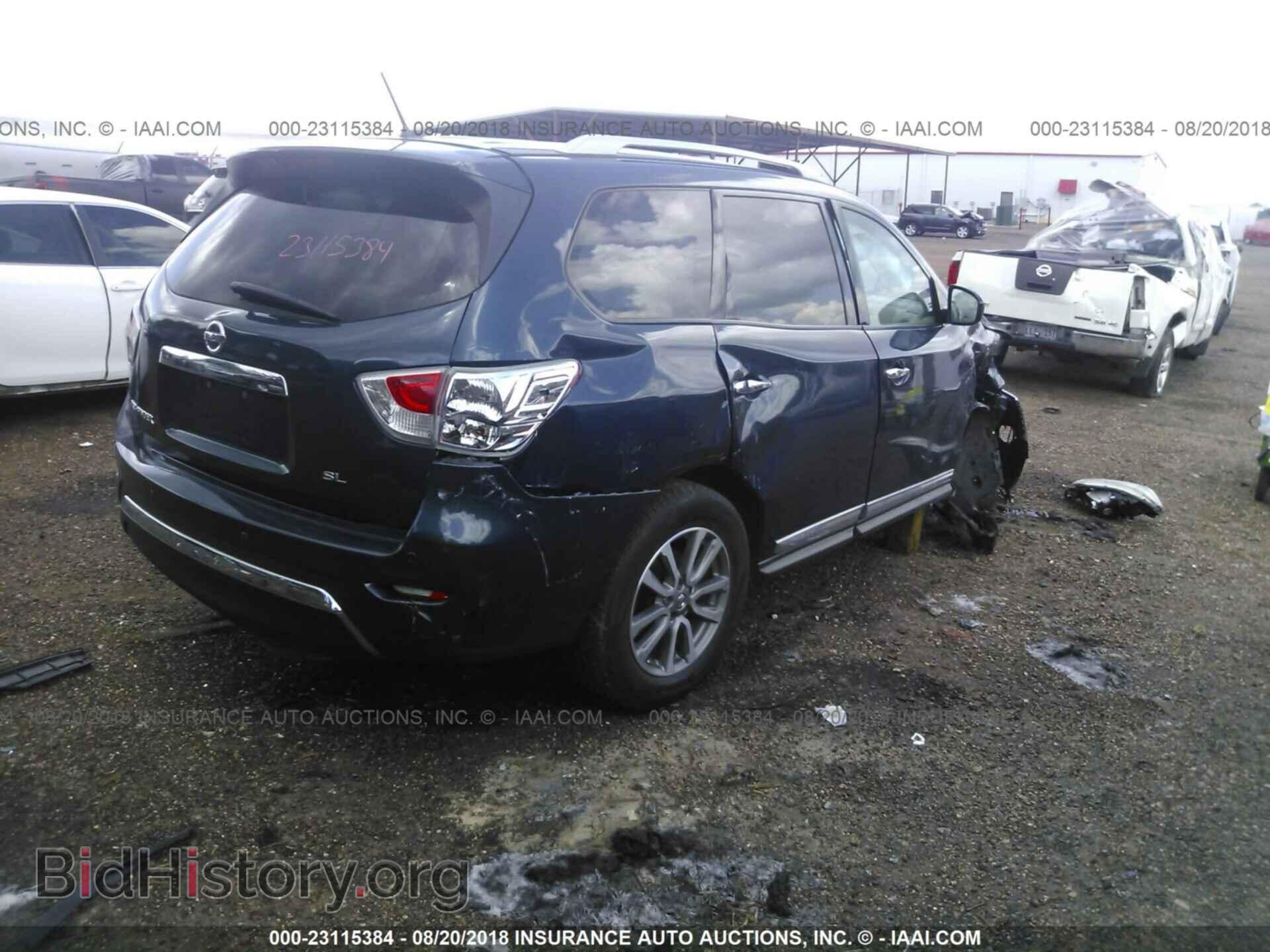 2014 Nissan Pathfinder - VIN: 5N1AR2MN2EC604016 - Фото 4