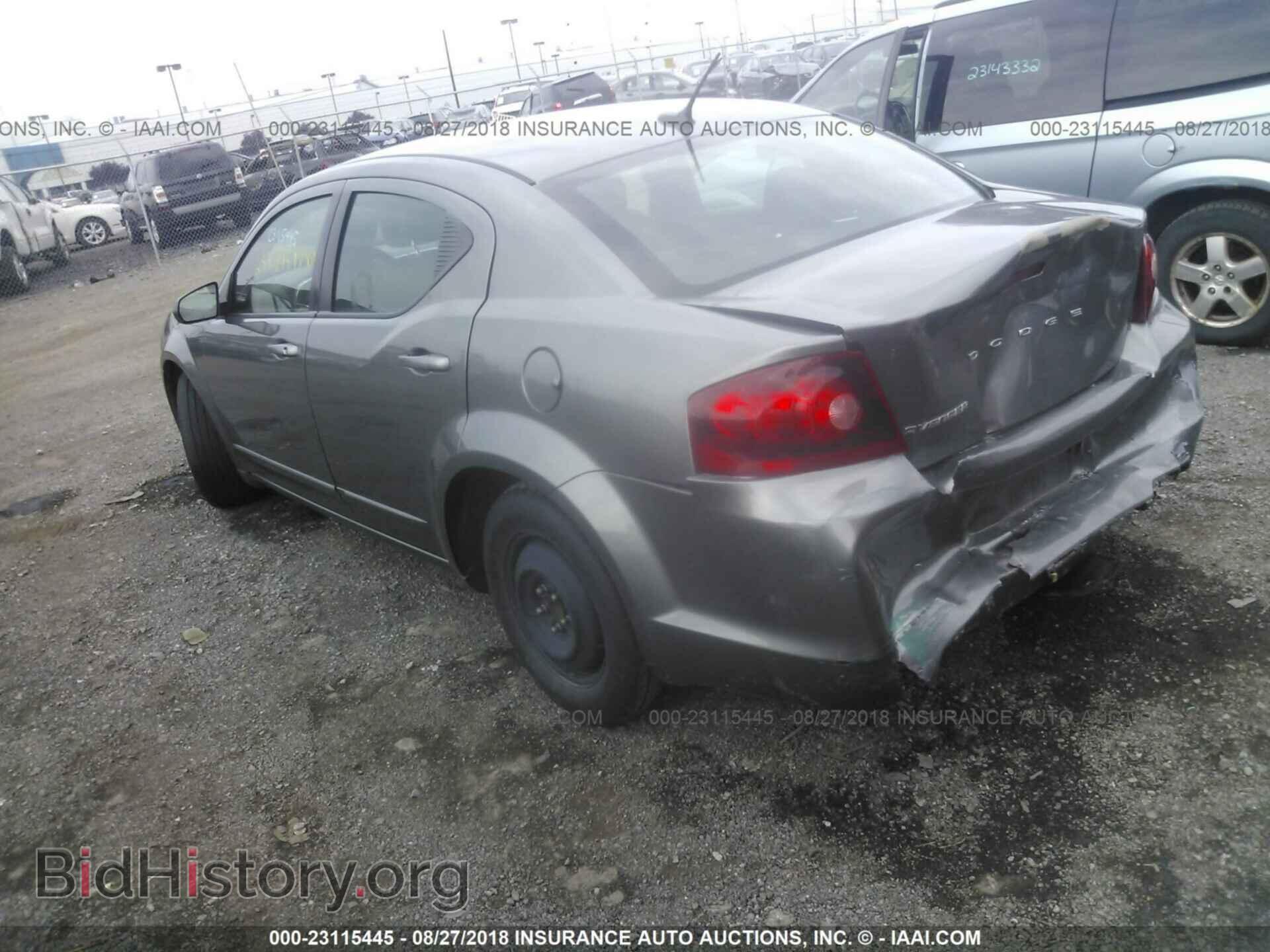 2013 Dodge Avenger - VIN: 1C3CDZAB1DN722712 - Фото 3