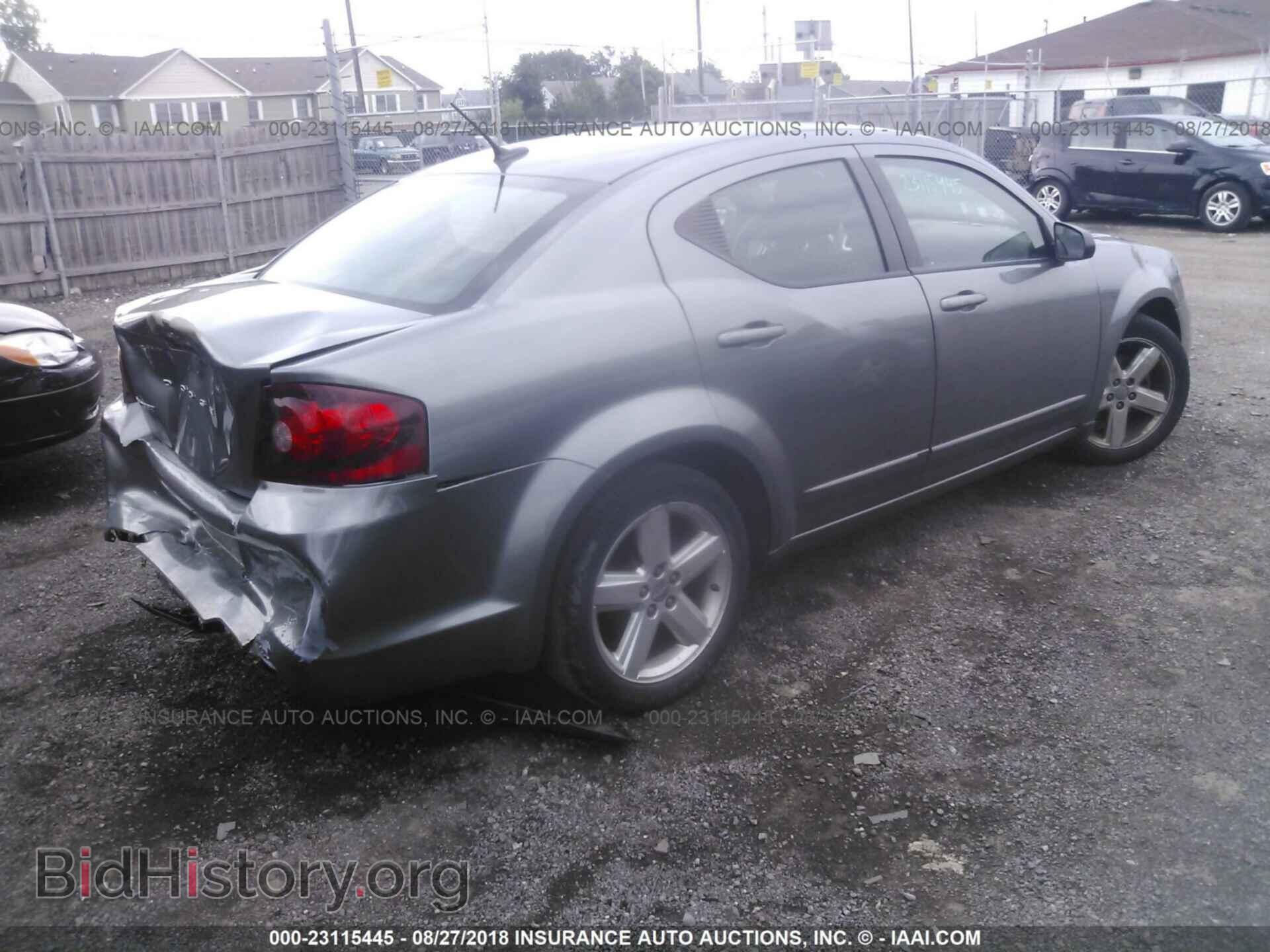 2013 Dodge Avenger - VIN: 1C3CDZAB1DN722712 - Фото 4