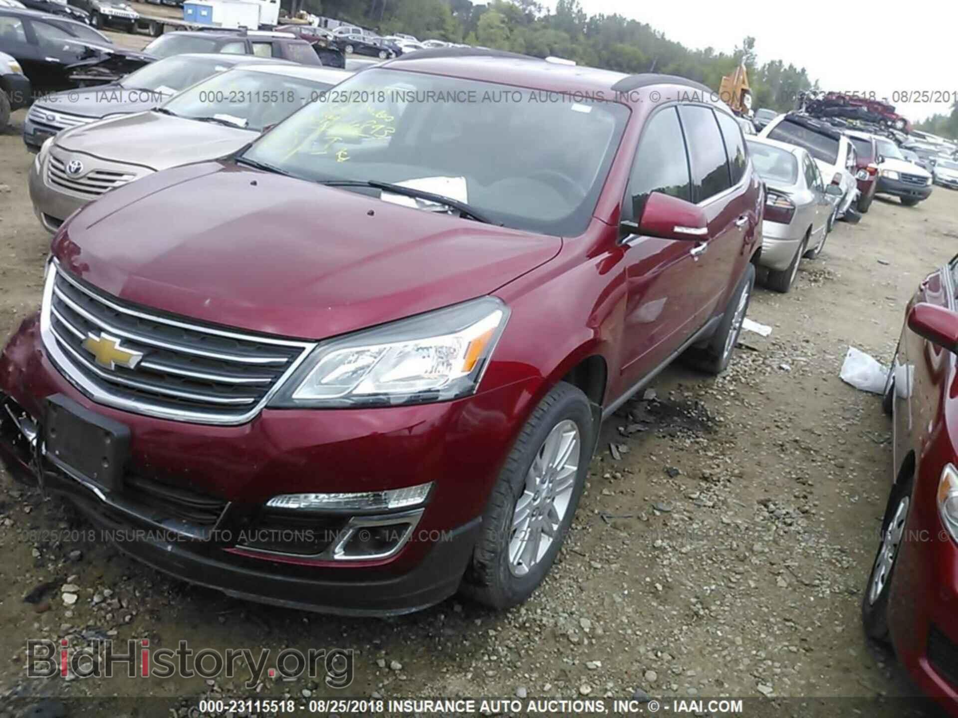 2013 CHEVROLET TRAVERSE - VIN: 1GNKRGKD2DJ112538 - Фото 2