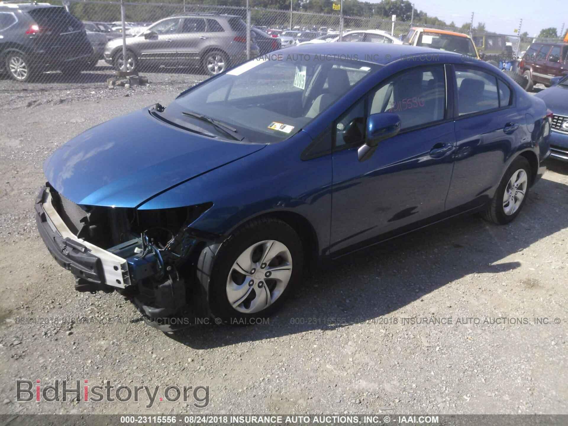 2014 Honda Civic - VIN: 19XFB2F53EE227149 - Фото 2