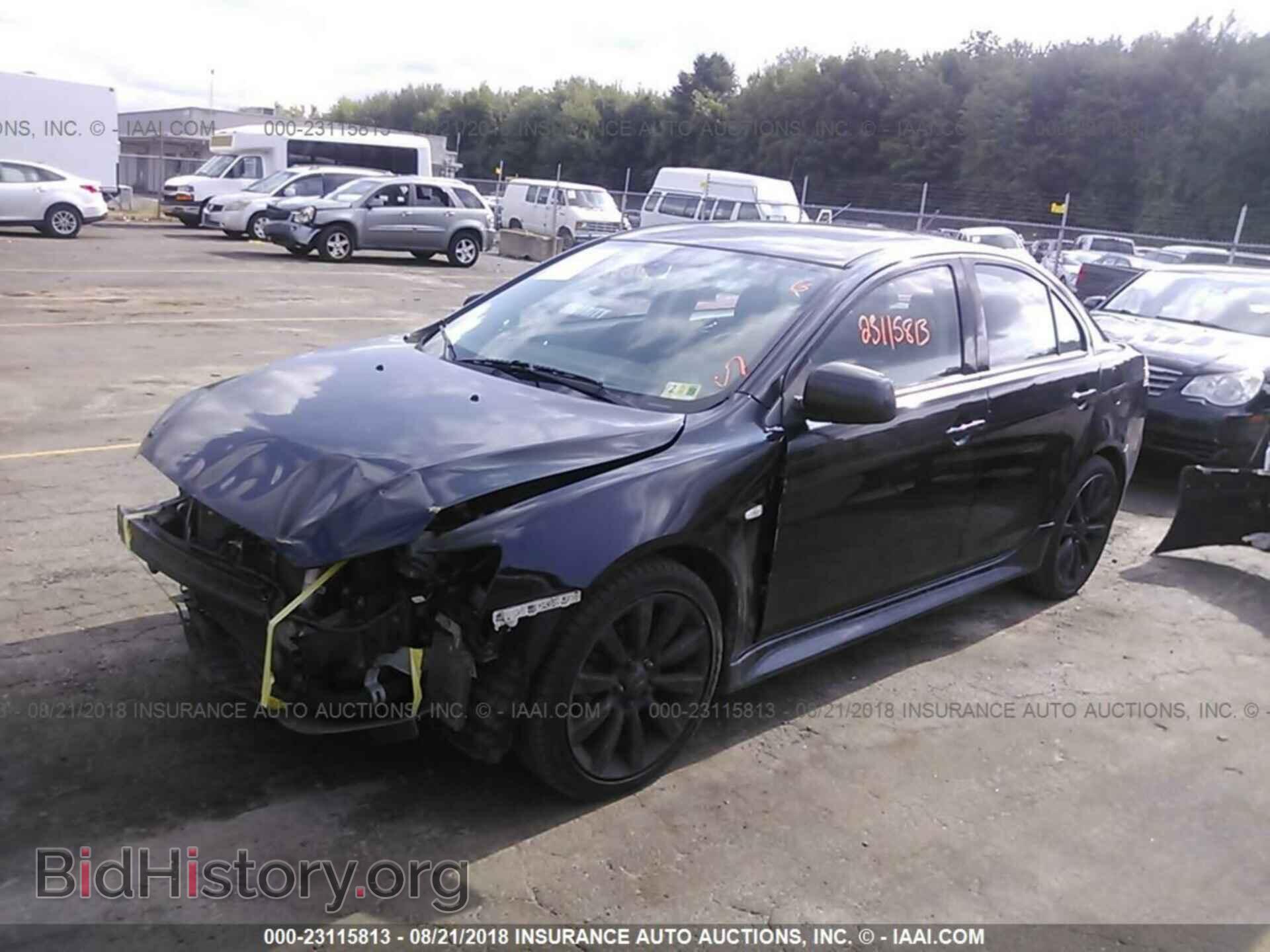 2011 Mitsubishi Lancer - VIN: JA32U8FW7BU014298 - Фото 2