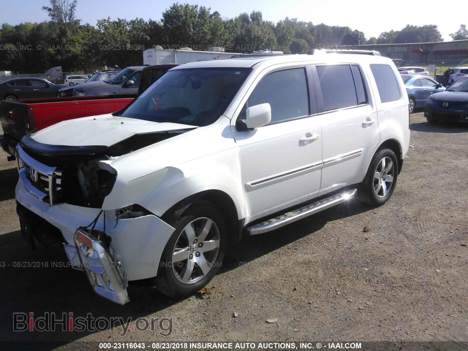 2013 Honda Pilot - VIN: 5FNYF4H96DB042403 - Фото 2