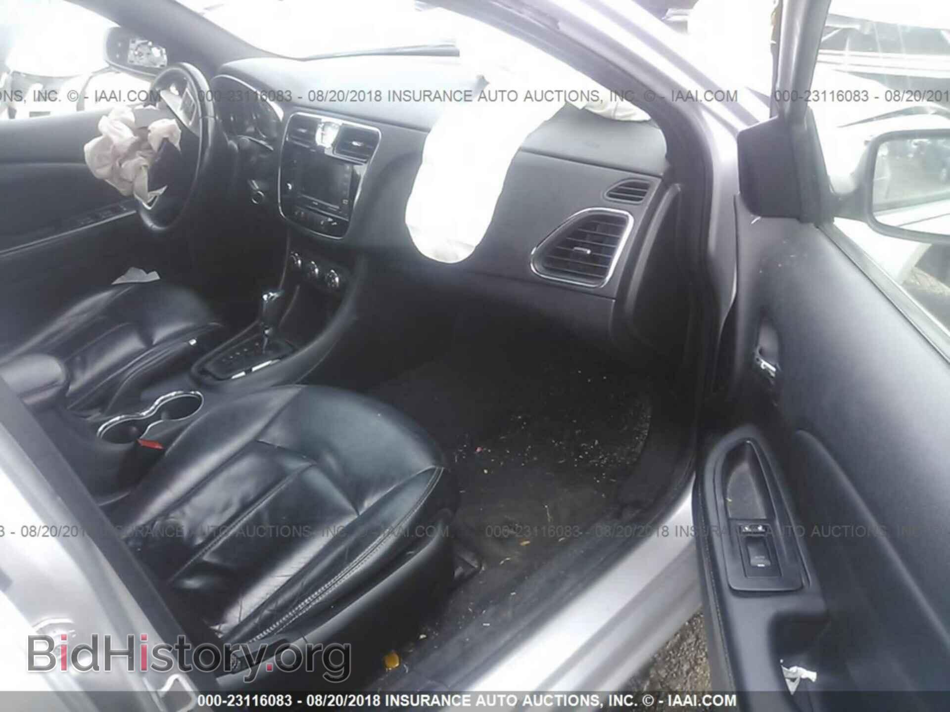 2012 Chrysler 200 - VIN: 1C3CCBCG2CN326368 - Фото 5