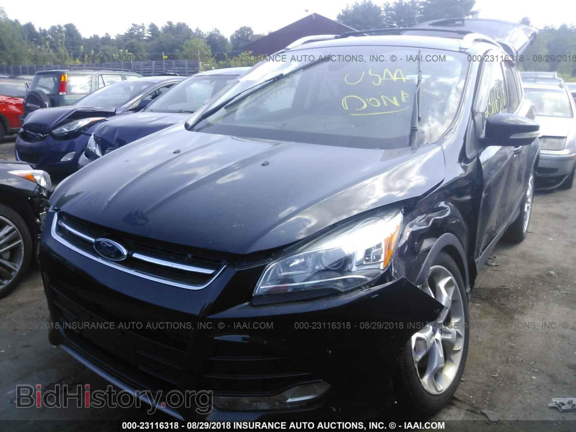 2013 Ford Escape - VIN: 1FMCU9J98DUB42495 - Фото 2