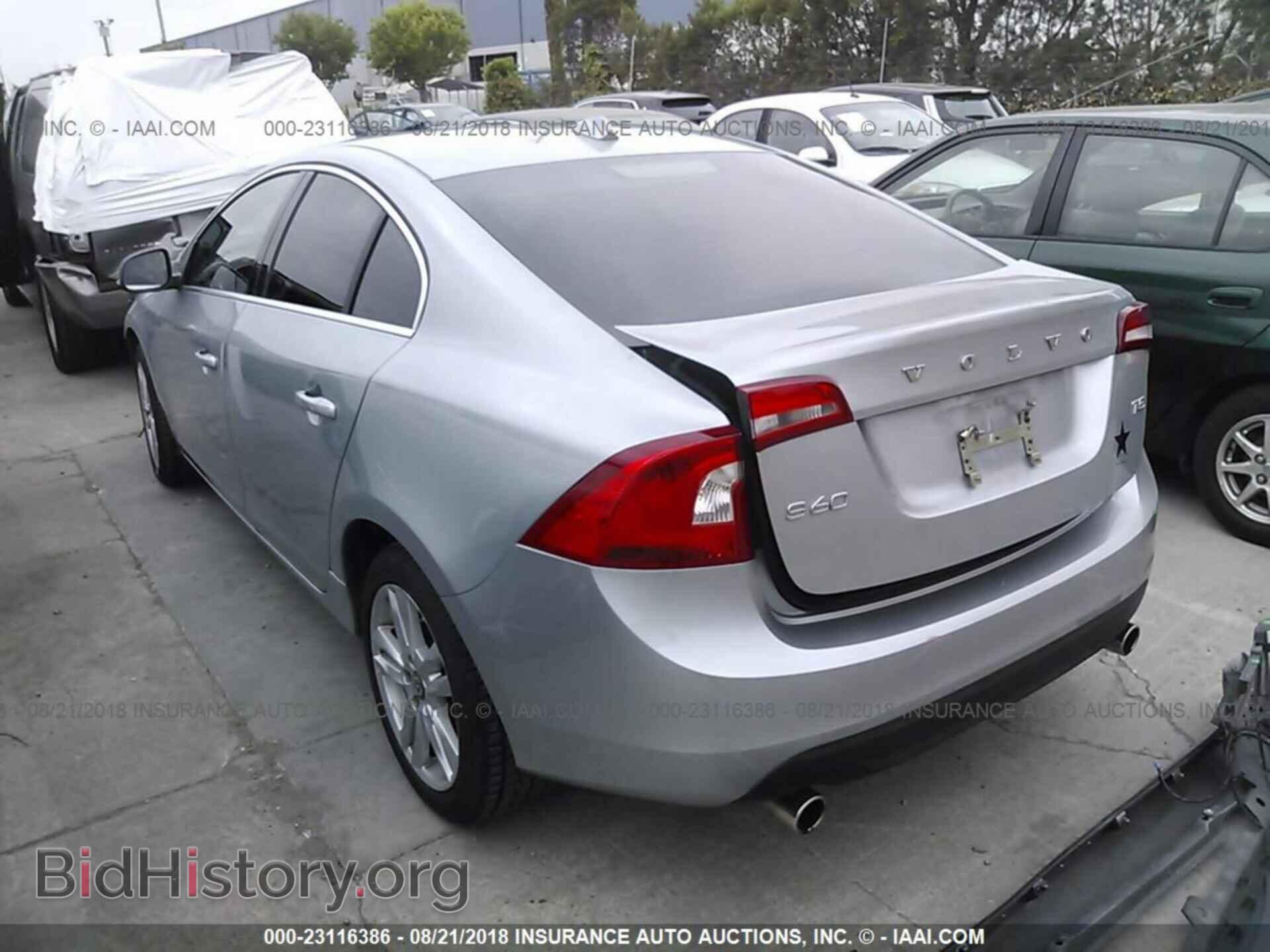 2013 Volvo S60 - VIN: YV1612FS6D2191004 - Фото 3