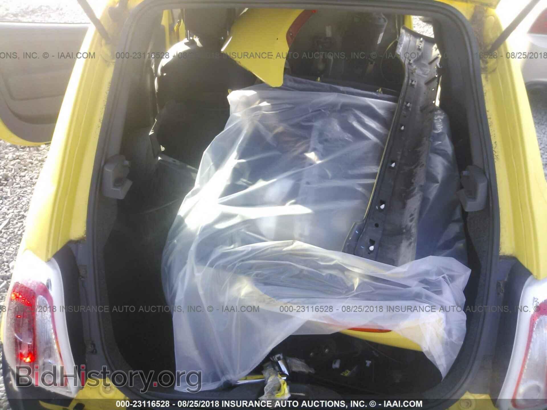2012 Fiat 500 - VIN: 3C3CFFBR6CT213234 - Фото 8