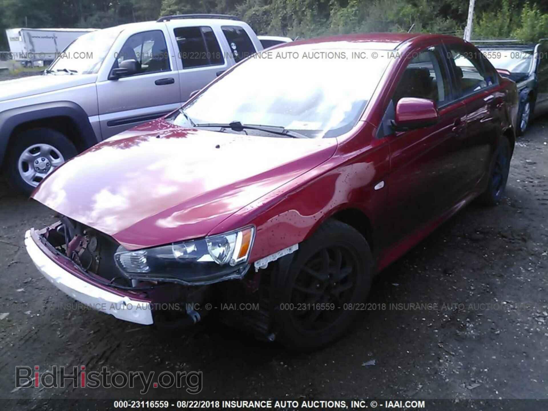 2013 MITSUBISHI LANCER - VIN: JA32U2FU7DU018611 - Фото 2