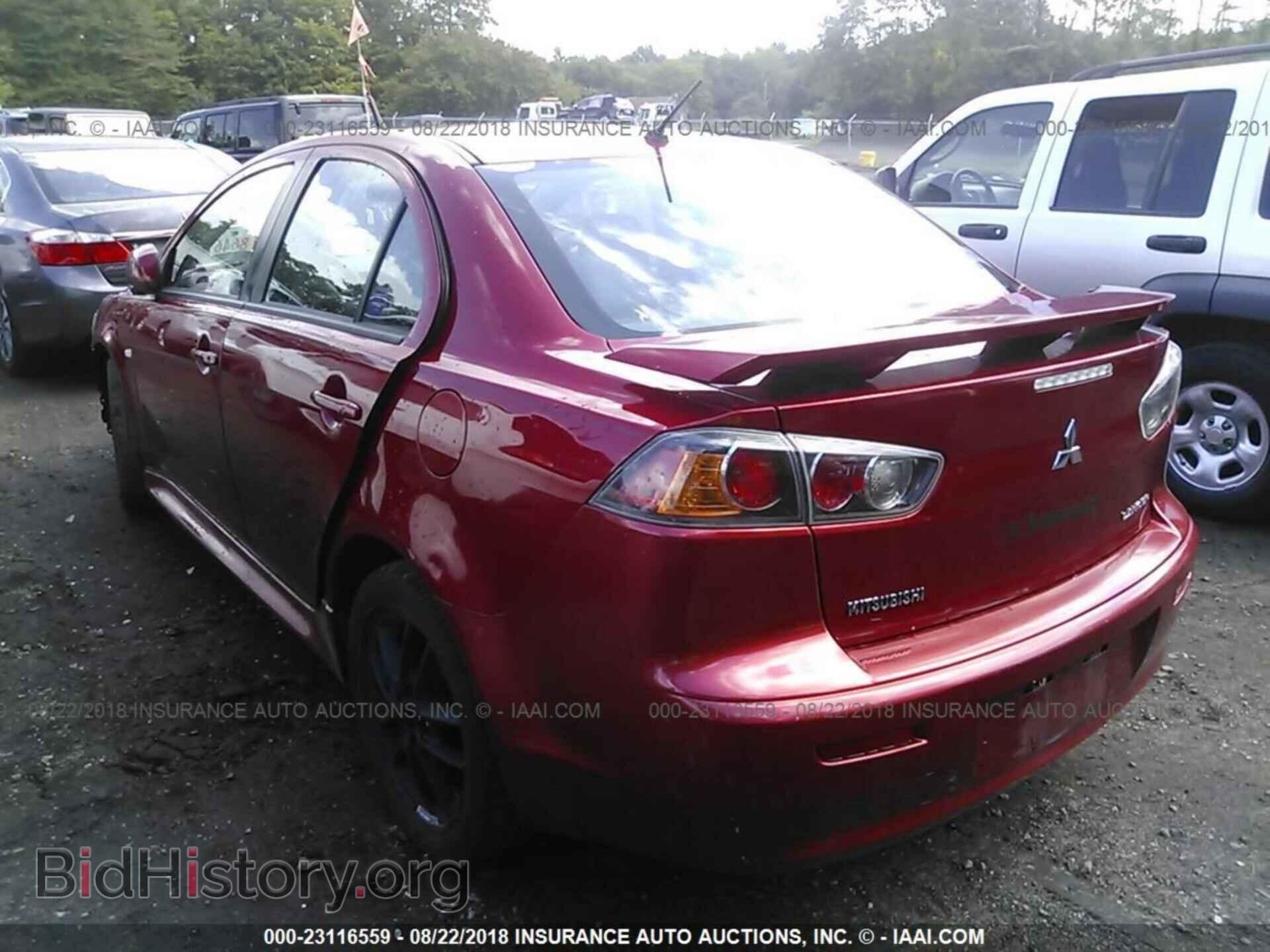 2013 MITSUBISHI LANCER - VIN: JA32U2FU7DU018611 - Фото 3