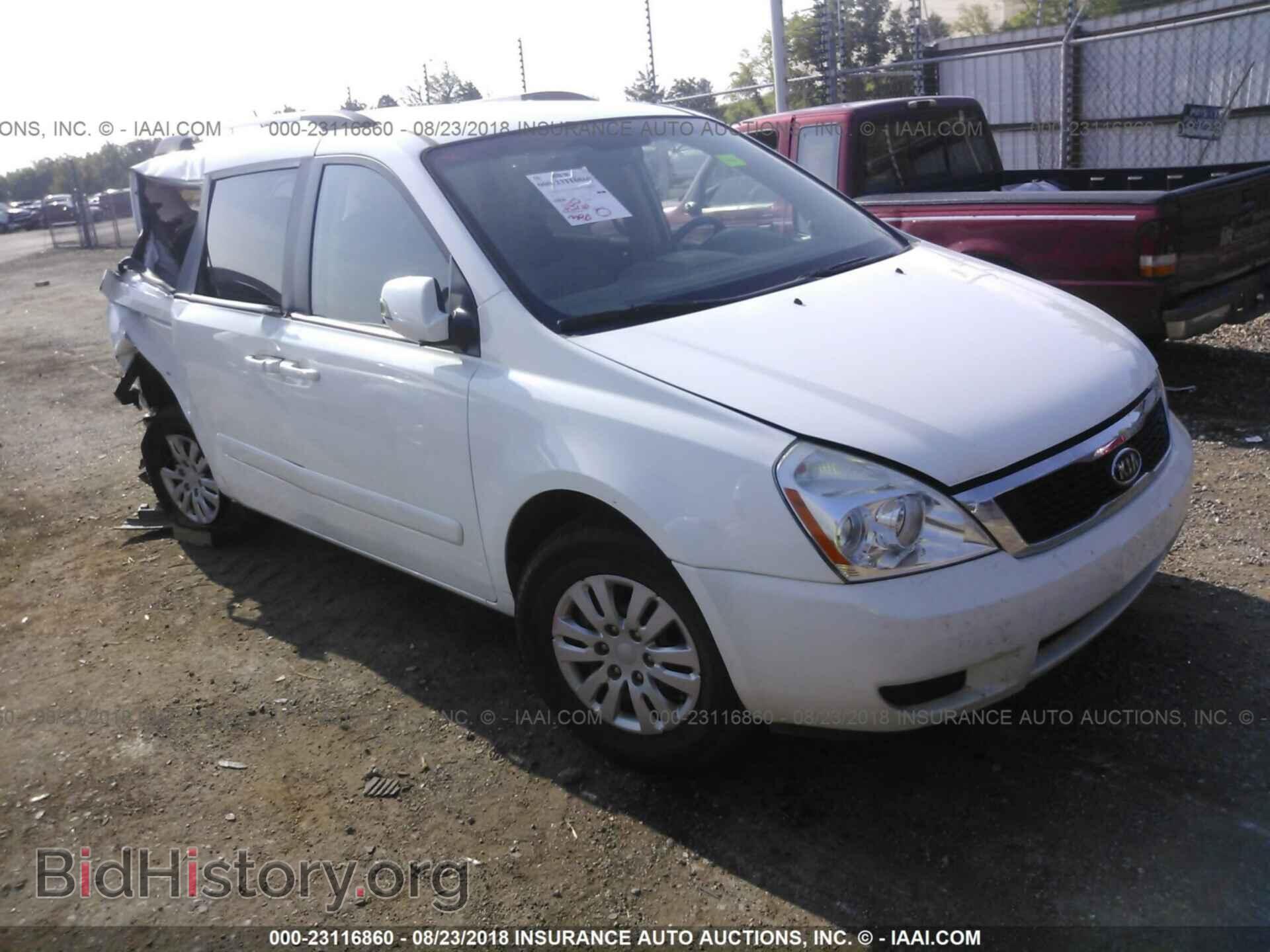 Фотография KNDMG4C72C6476295 - Kia Sedona 2012