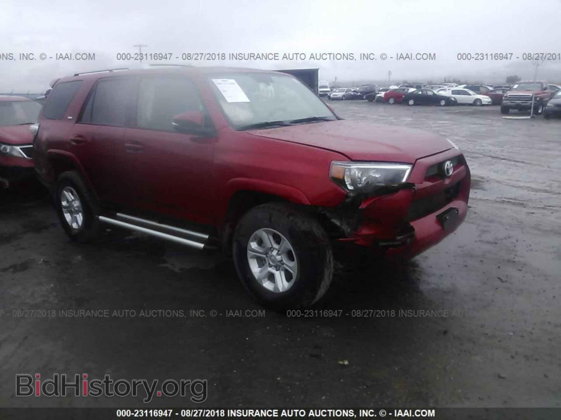 Photo JTEBU5JR3G5377325 - Toyota 4runner 2016