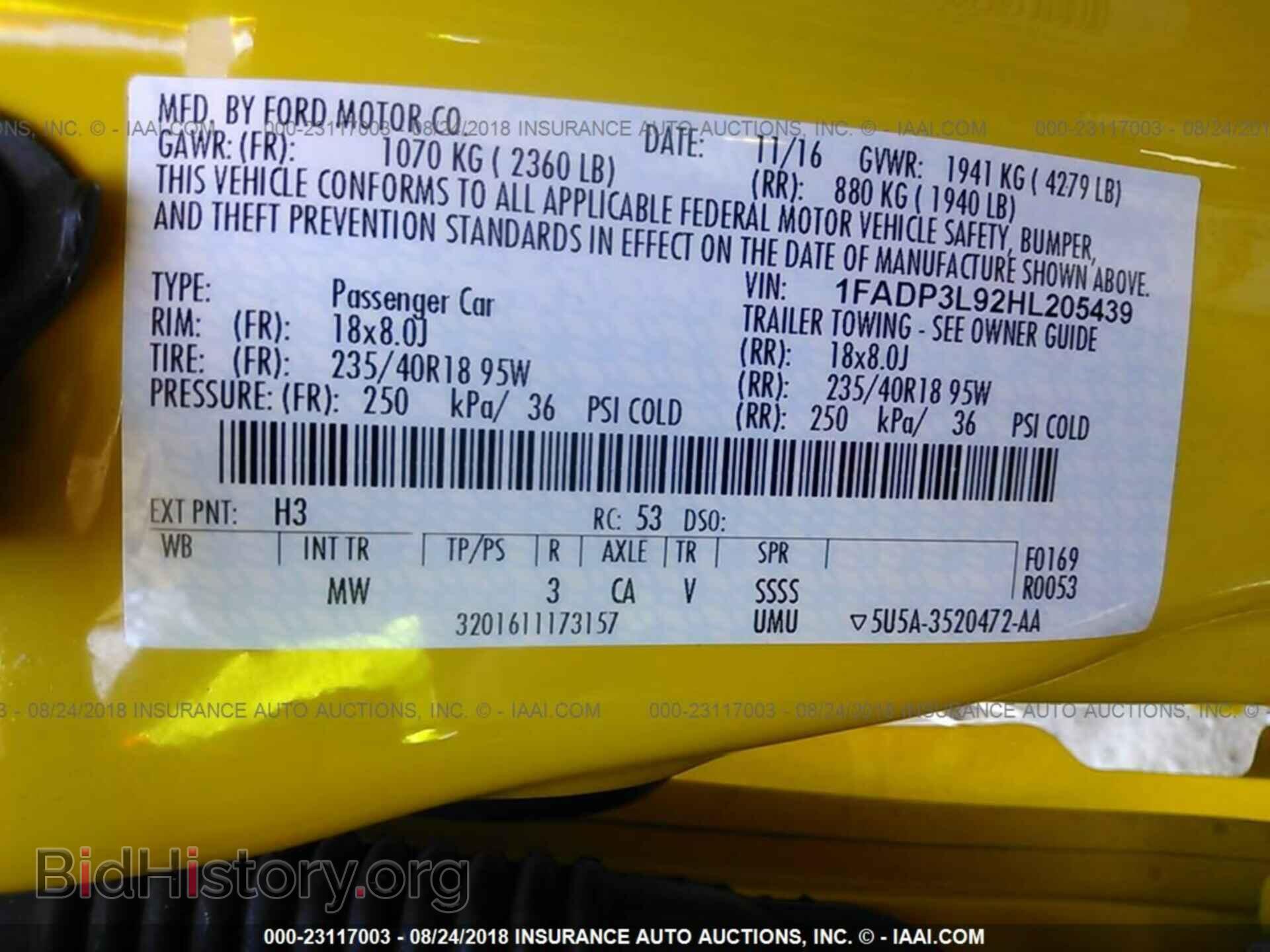 2017 Ford Focus - VIN: 1FADP3L92HL205439 - Photo 9
