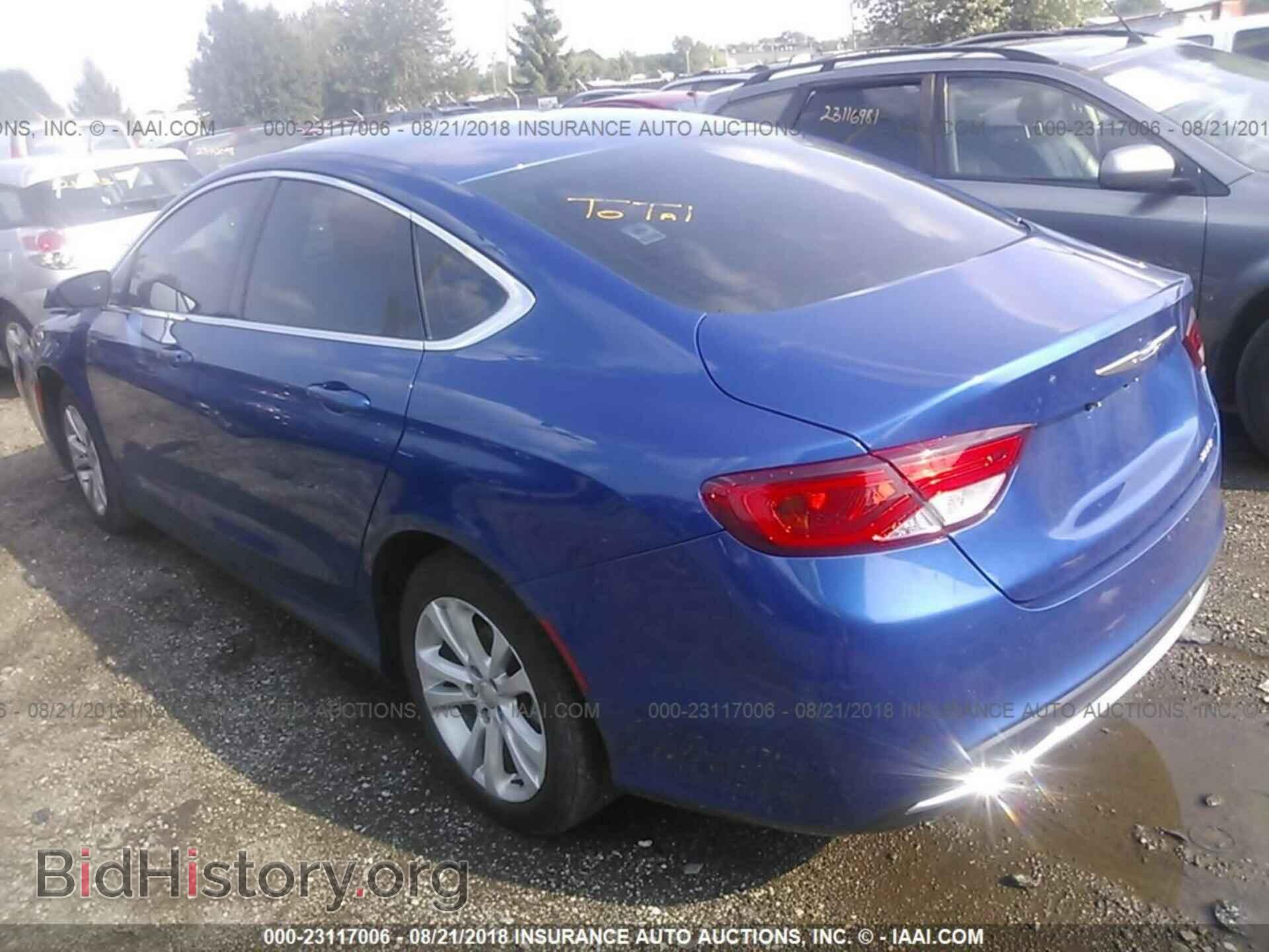 2015 Chrysler 200 - VIN: 1C3CCCAB1FN731087 - Photo 3