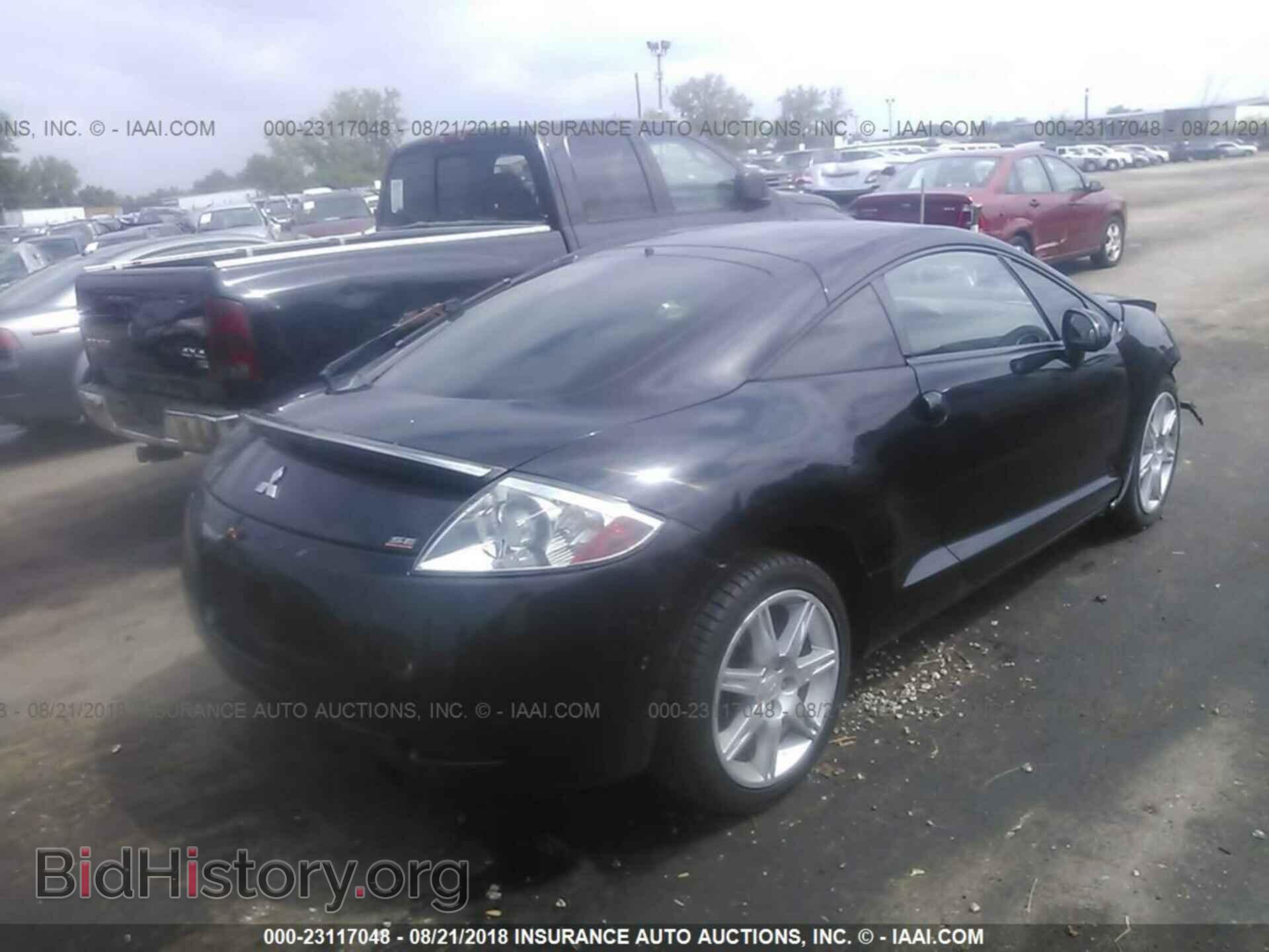 2007 MITSUBISHI ECLIPSE - VIN: 4A3AK64F67E071083 - Фото 4
