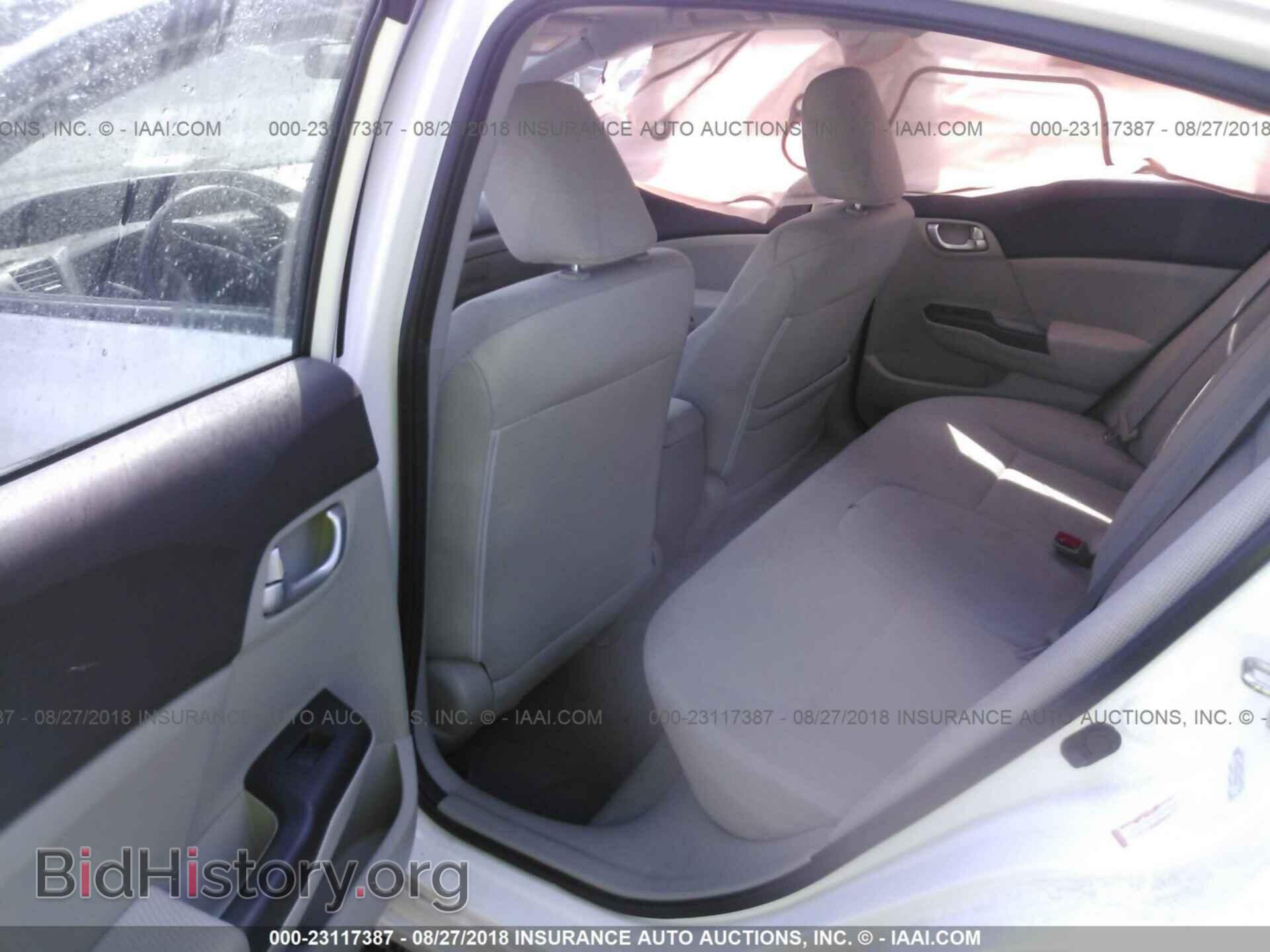 2012 Honda Civic - VIN: 19XFB2F86CE378428 - Фото 8