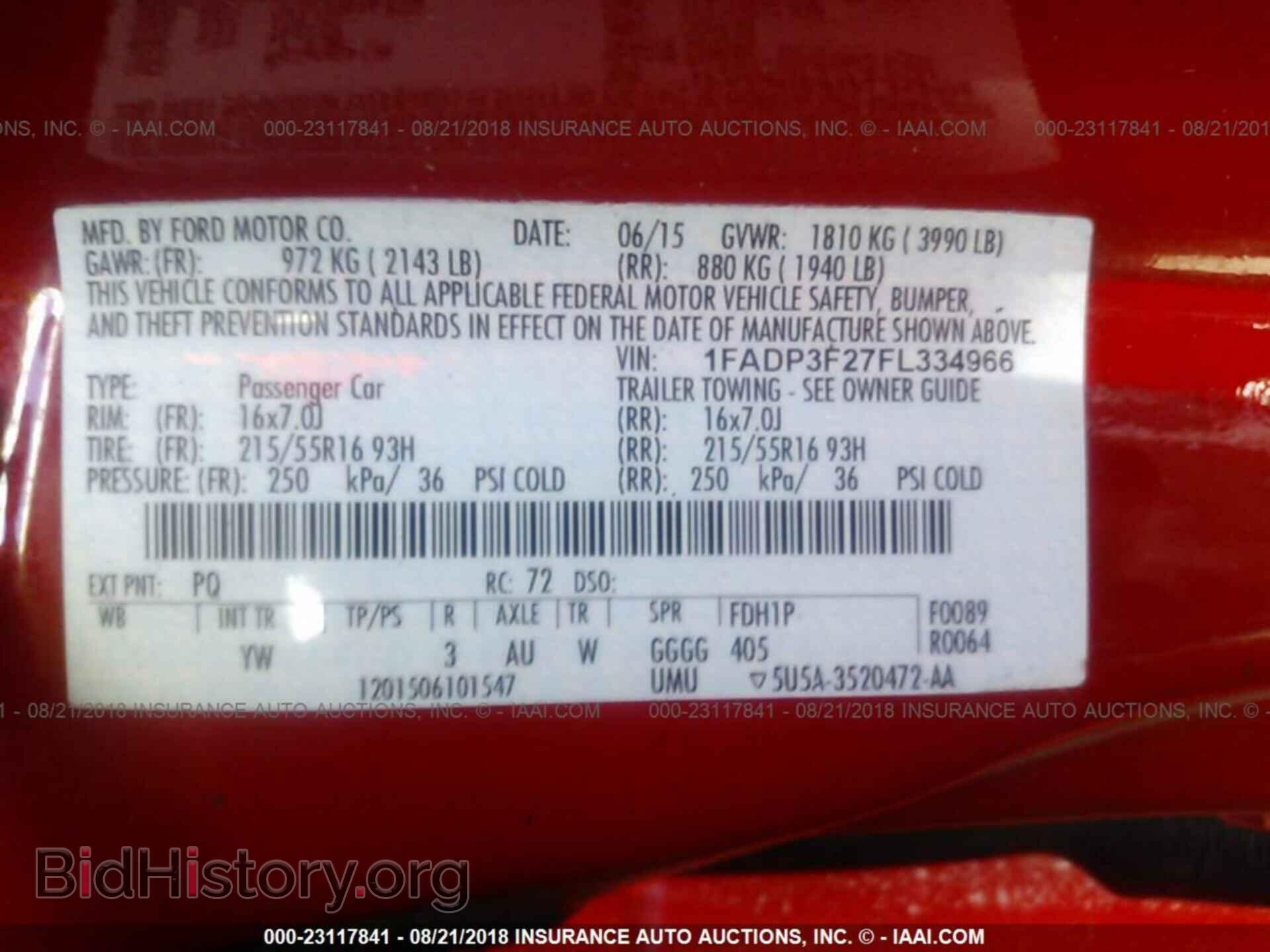 2015 Ford Focus - VIN: 1FADP3F27FL334966 - Photo 9