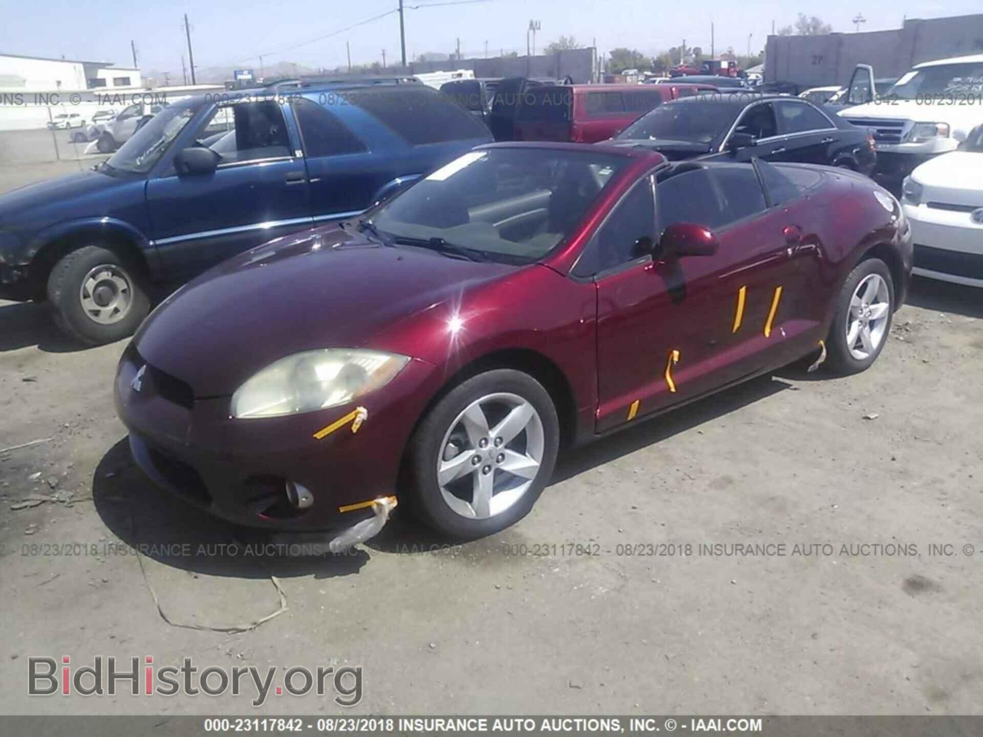 2007 MITSUBISHI ECLIPSE - VIN: 4A3AL25F07E049455 - Photo 2