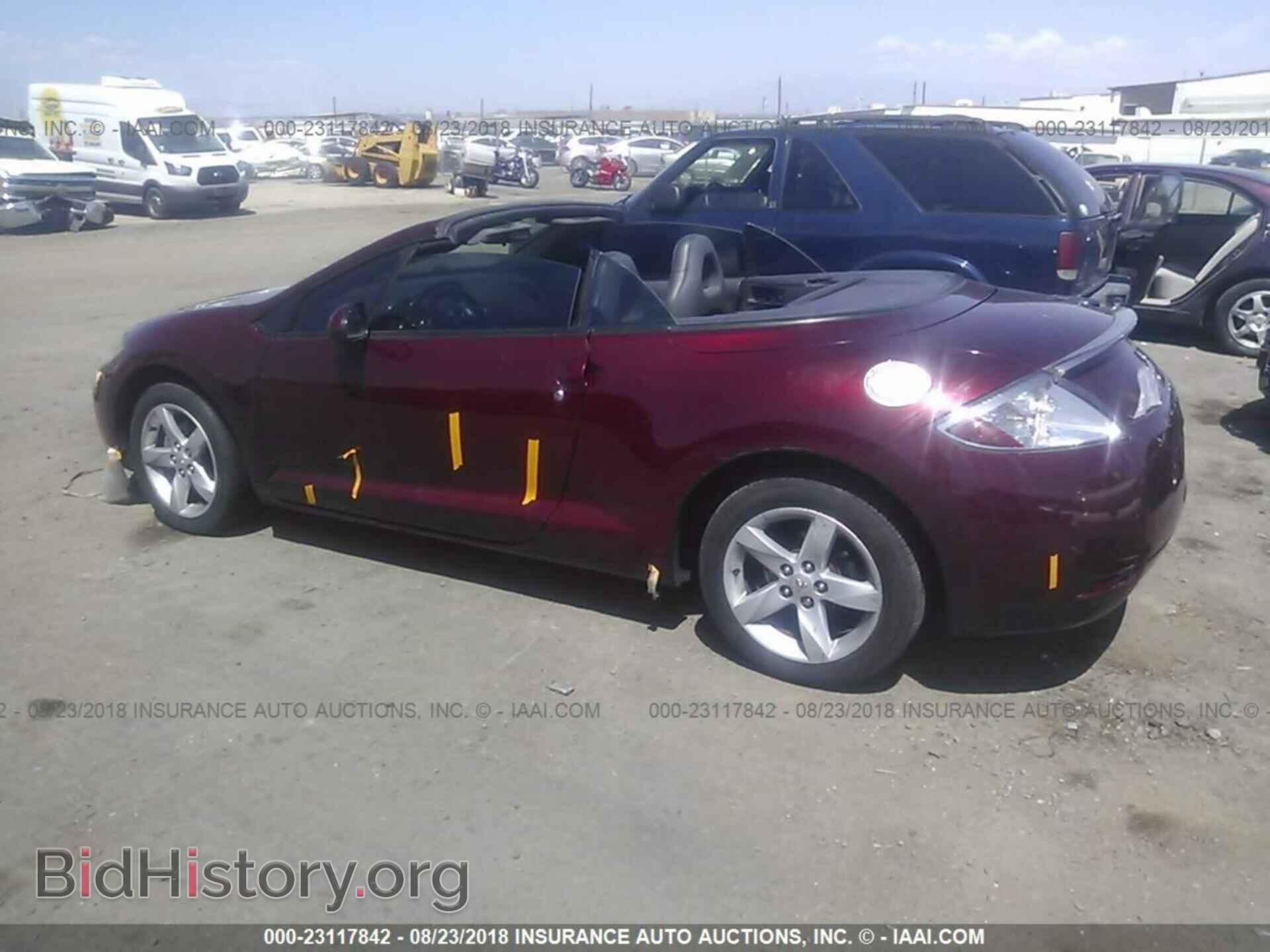 2007 MITSUBISHI ECLIPSE - VIN: 4A3AL25F07E049455 - Photo 3