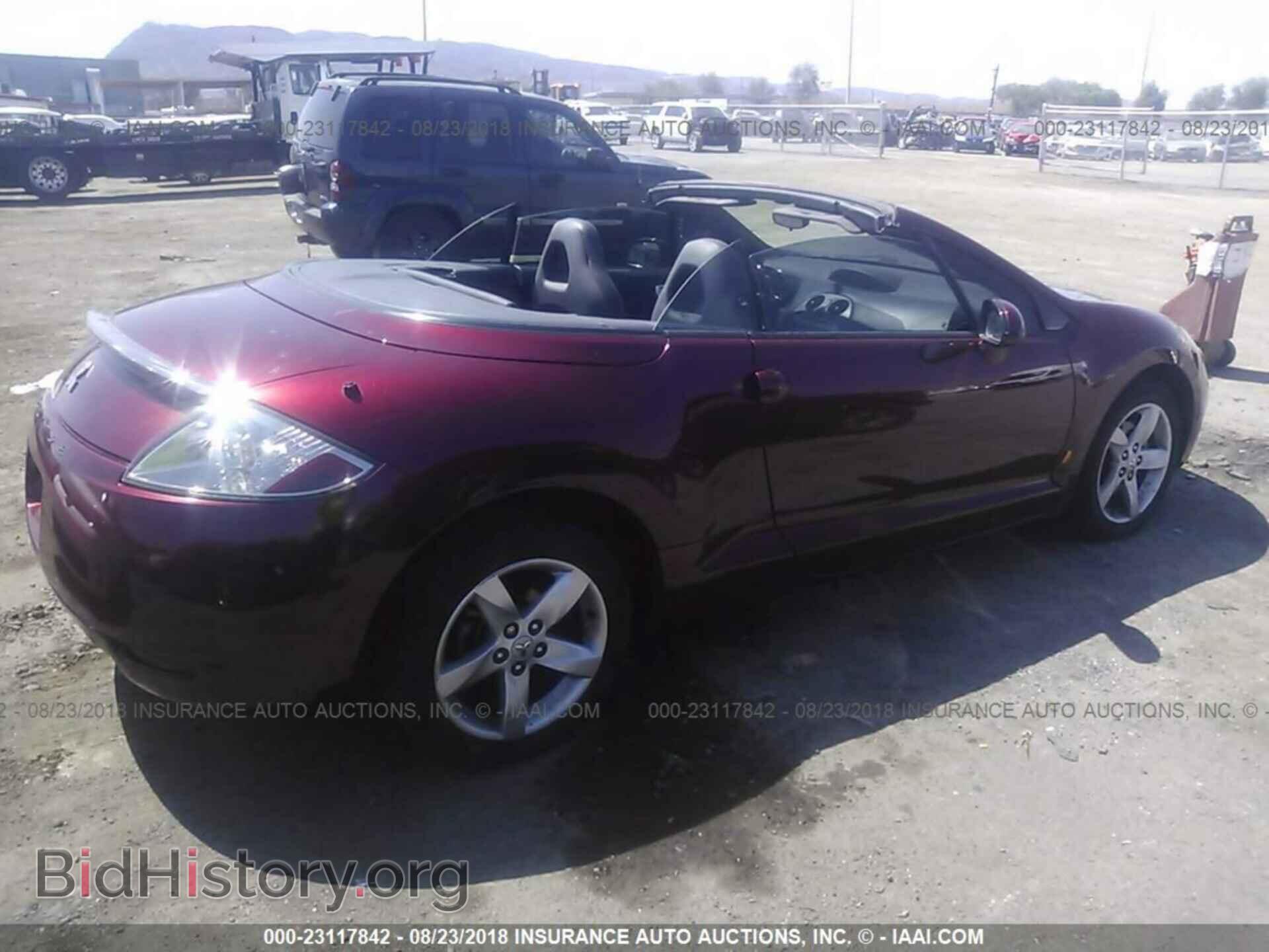 2007 MITSUBISHI ECLIPSE - VIN: 4A3AL25F07E049455 - Photo 4