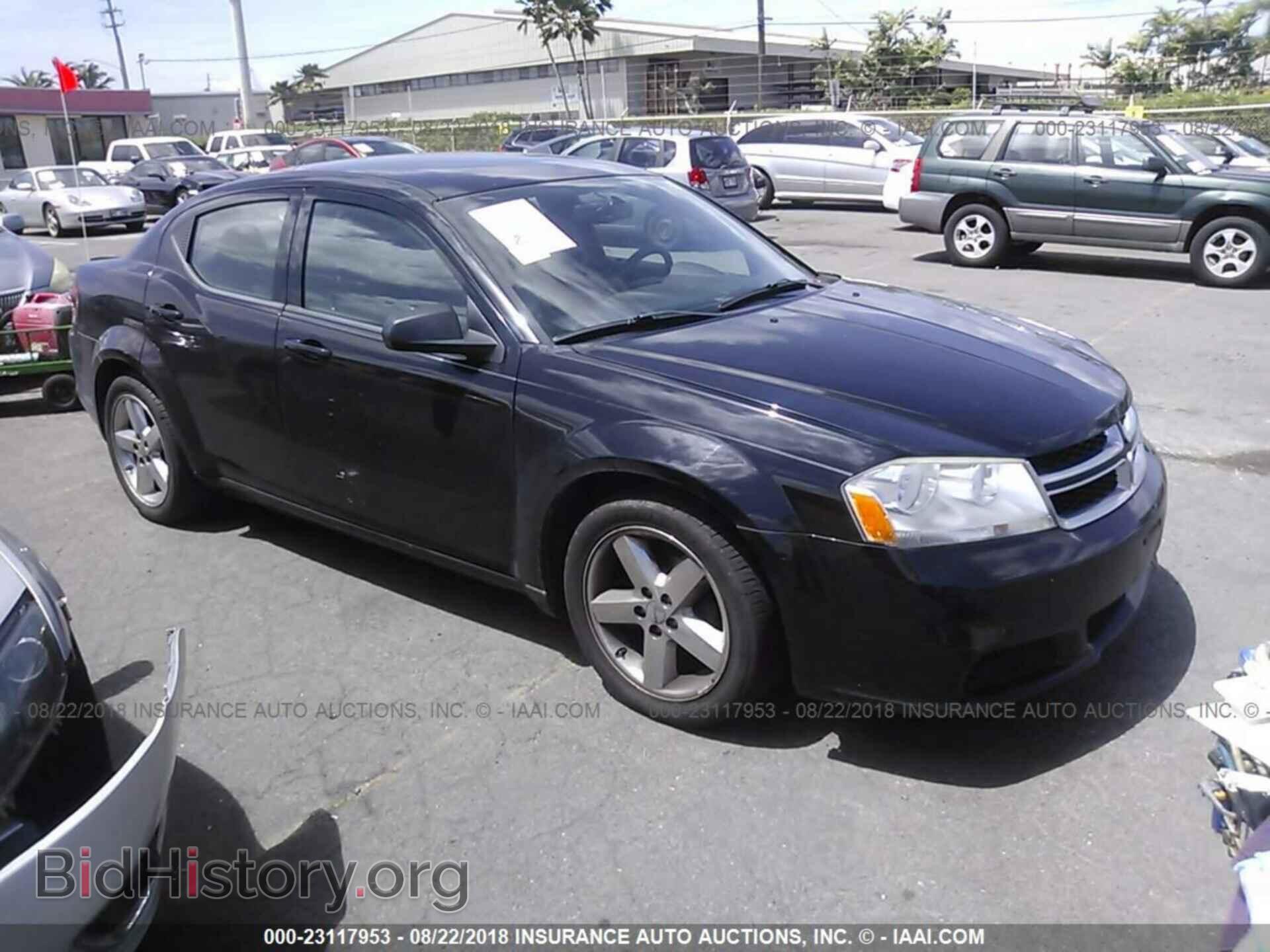Фотография 1C3CDZAB8DN657437 - DODGE AVENGER 2013