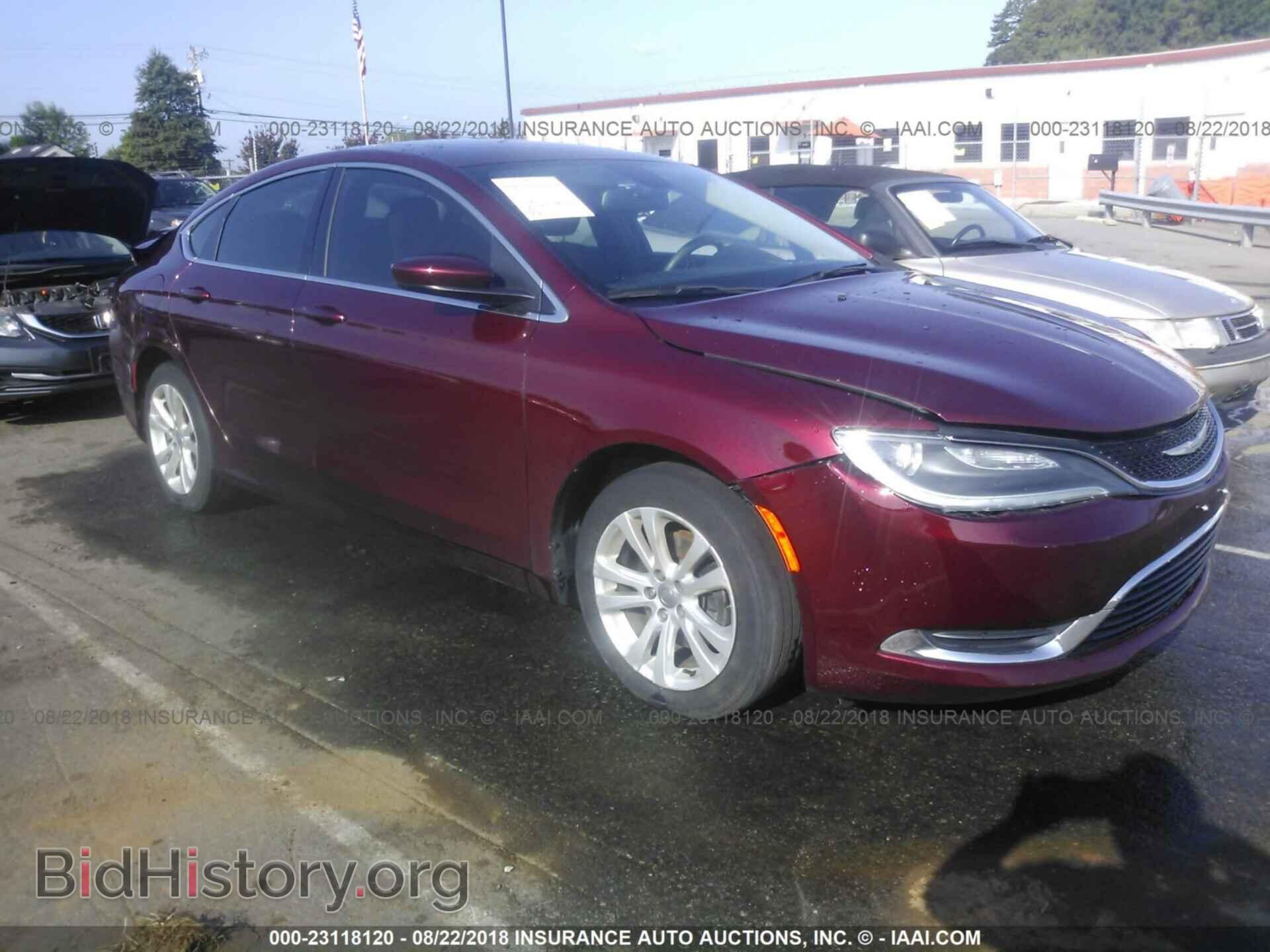Фотография 1C3CCCAB0GN125846 - Chrysler 200 2016