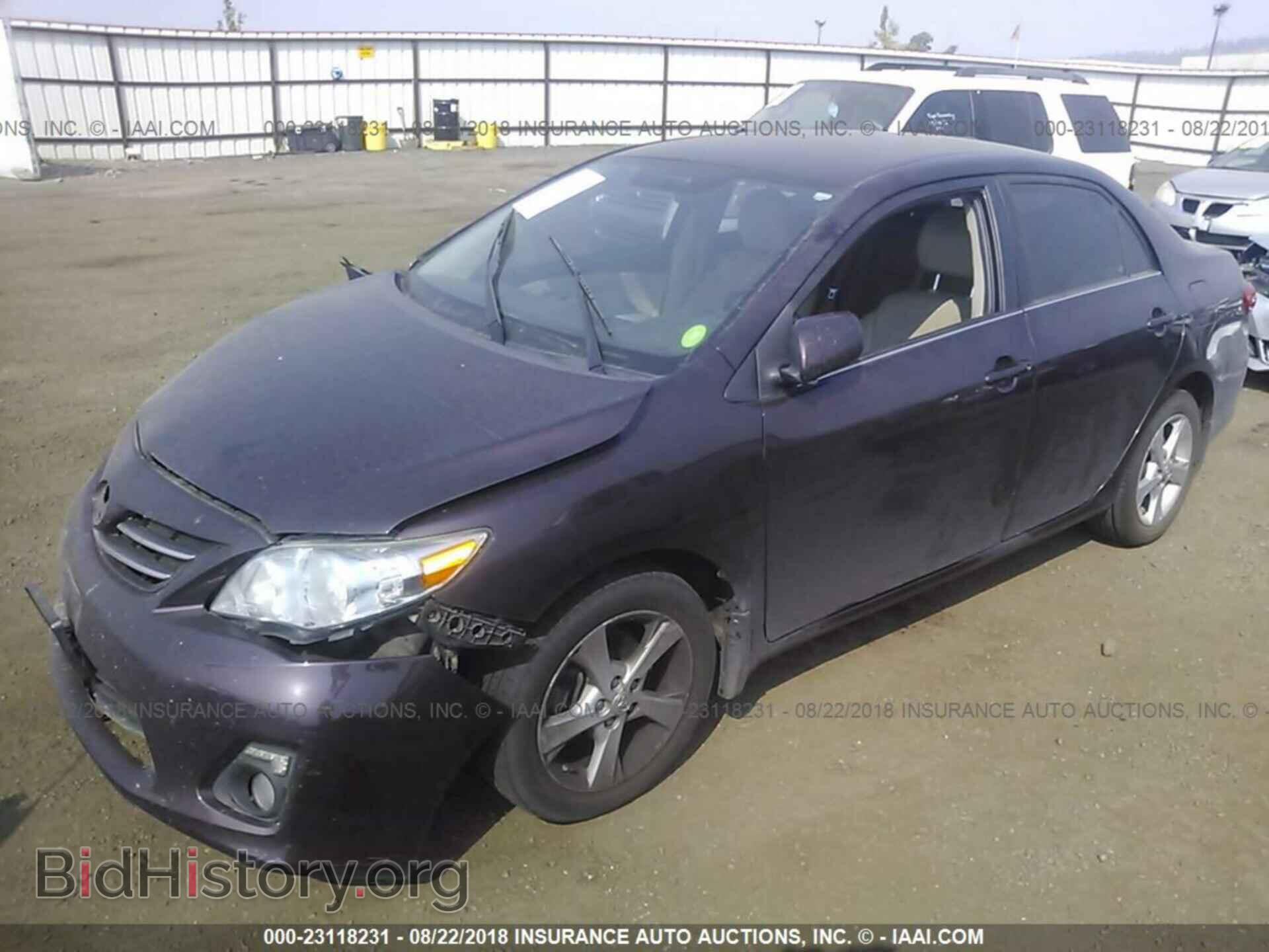 2013 Toyota Corolla - VIN: 2T1BU4EE8DC081348 - Фото 2