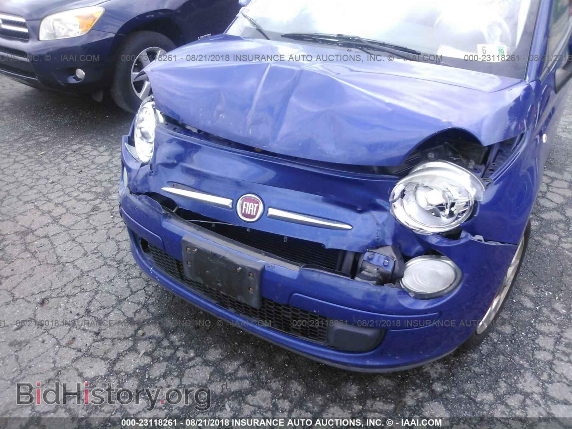 2012 FIAT 500 - VIN: 3C3CFFDRXCT164682 - Фото 6