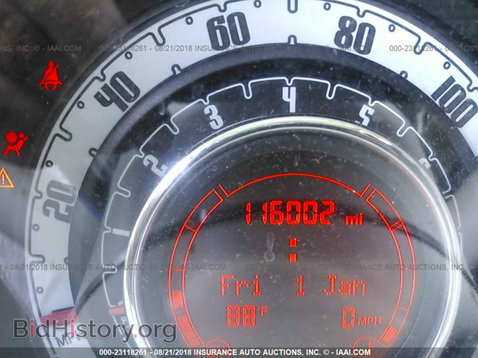 2012 FIAT 500 - VIN: 3C3CFFDRXCT164682 - Фото 7