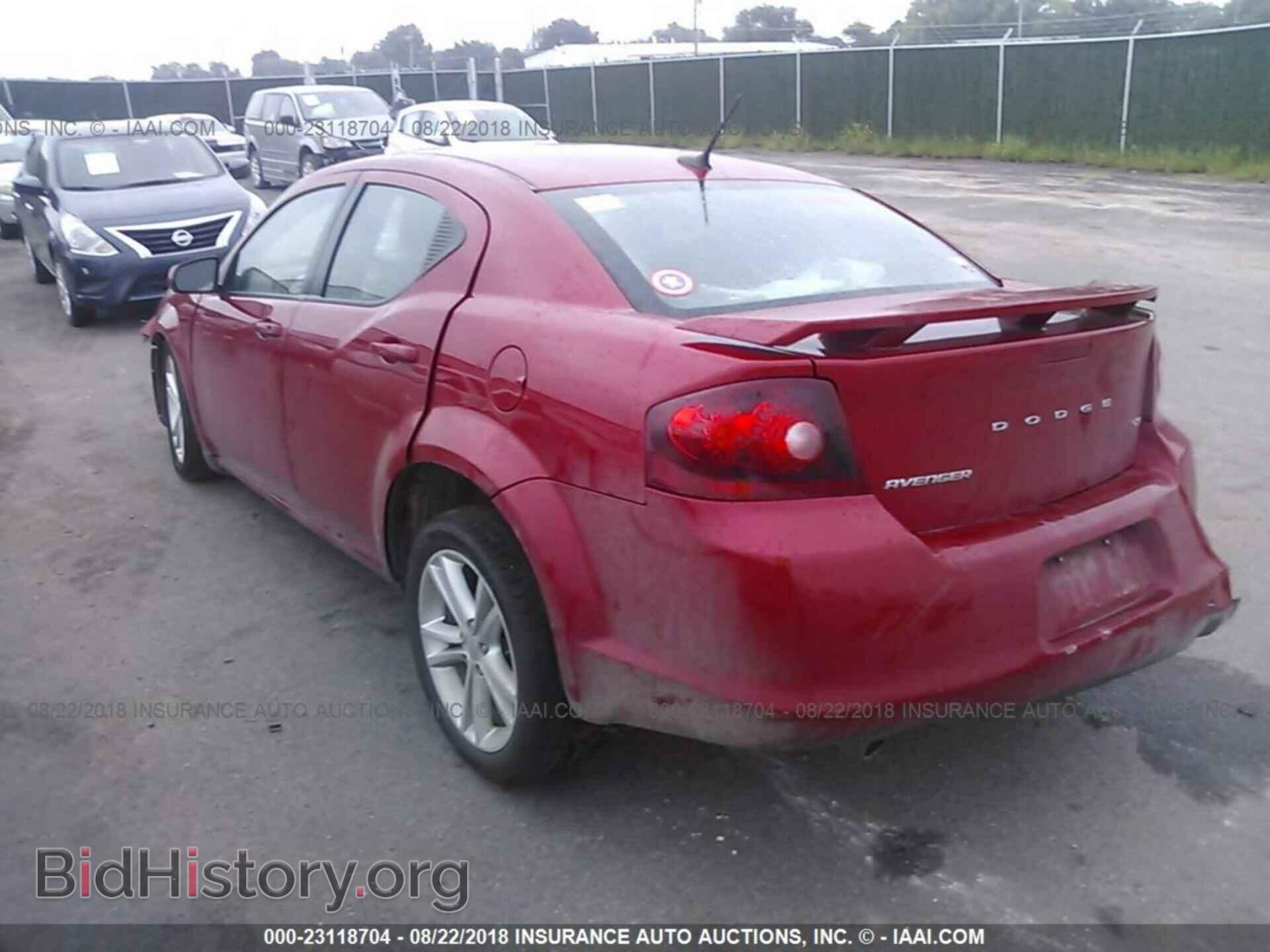 2013 Dodge Avenger - VIN: 1C3CDZCG8DN508485 - Фото 3