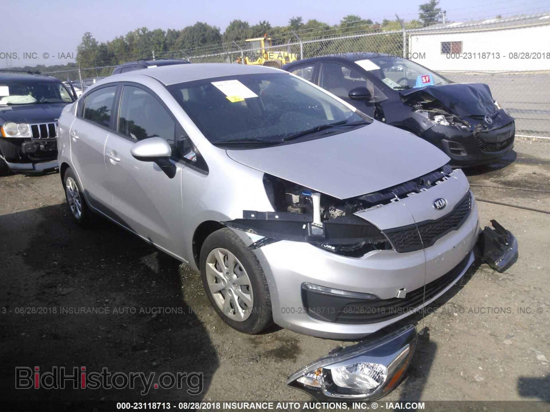 Фотография KNADM4A32H6027521 - KIA RIO 2017