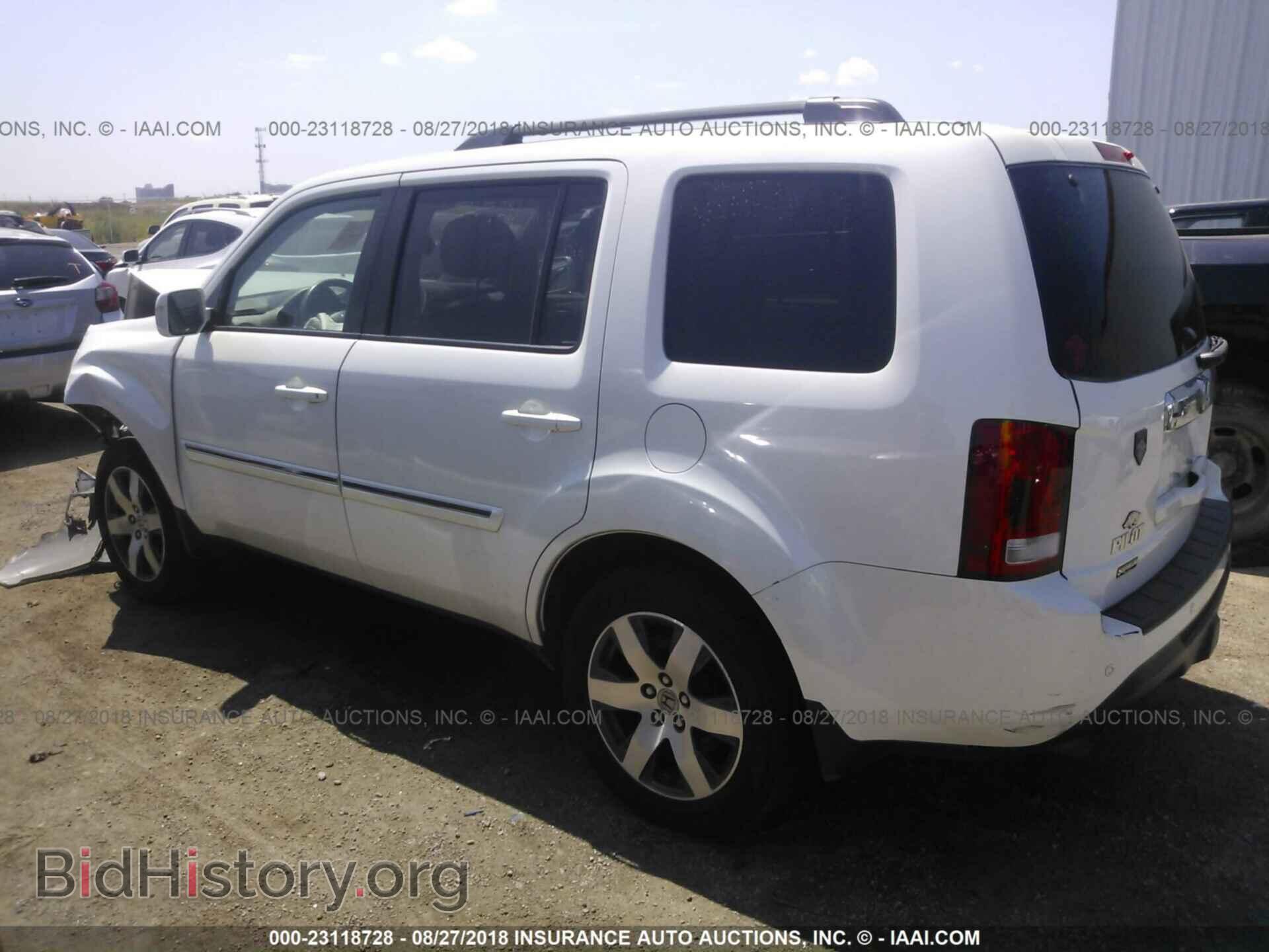 2013 Honda Pilot - VIN: 5FNYF4H97DB050493 - Фото 3