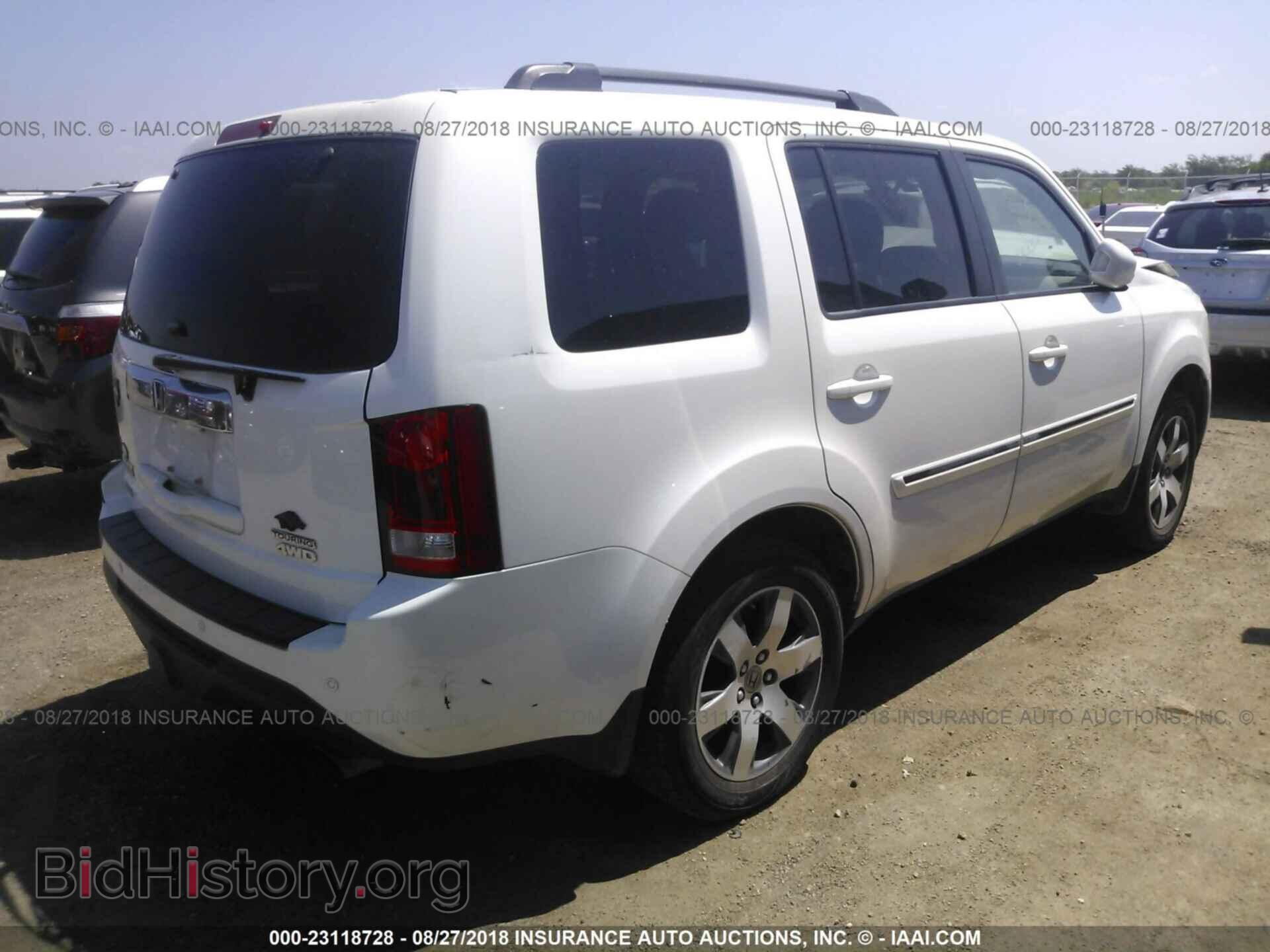 2013 Honda Pilot - VIN: 5FNYF4H97DB050493 - Фото 4