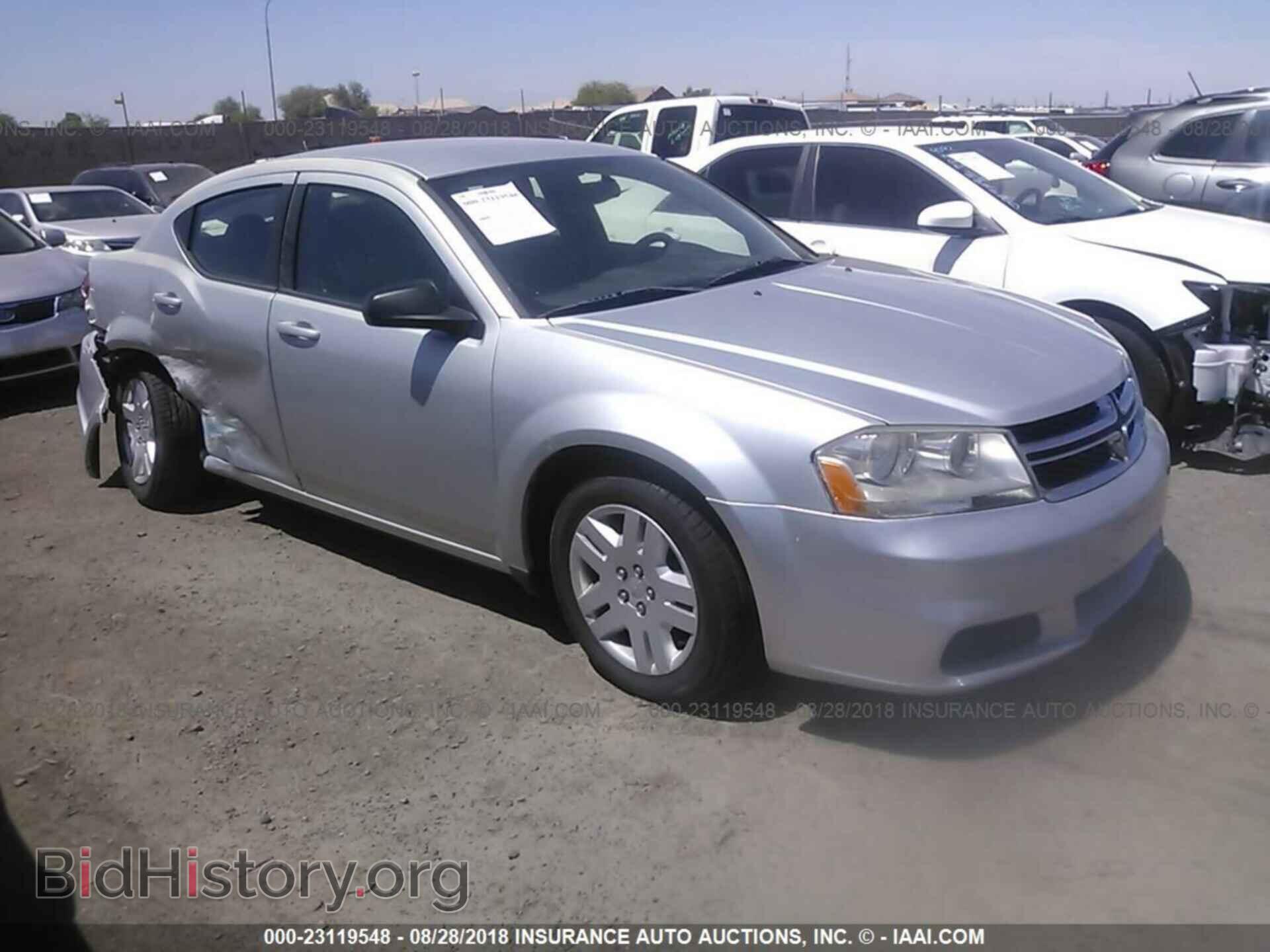 Photo 1C3CDZAB6CN102856 - Dodge Avenger 2012