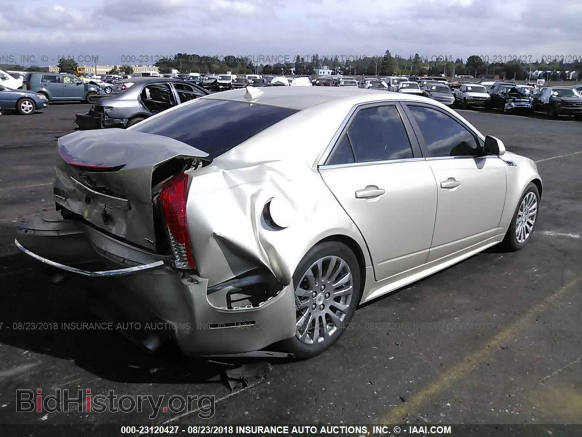 2013 CADILLAC CTS - VIN: 1G6DK5E34D0144848 - Фото 4