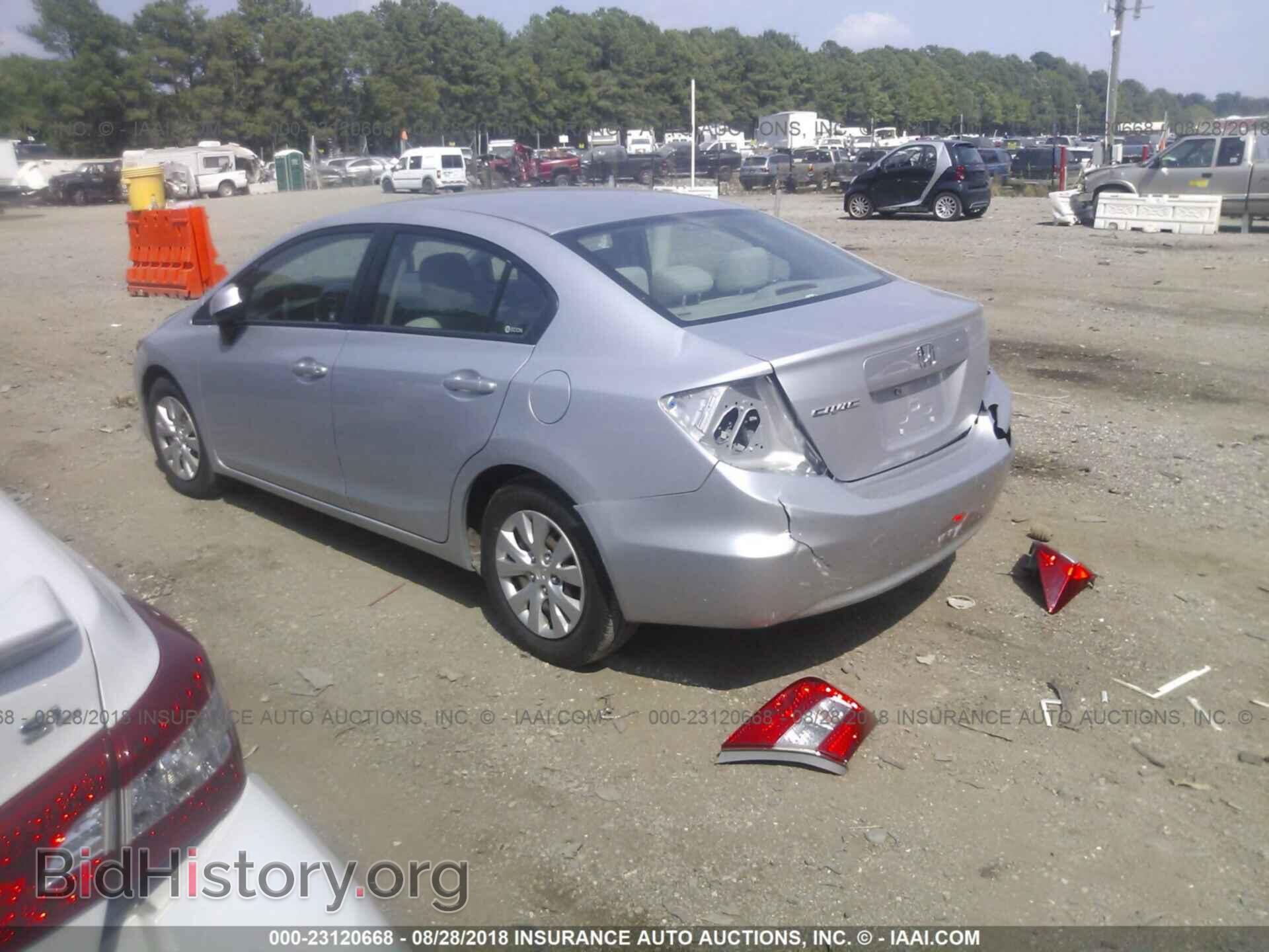 2012 HONDA CIVIC - VIN: 2HGFB2F50CH577678 - Фото 3