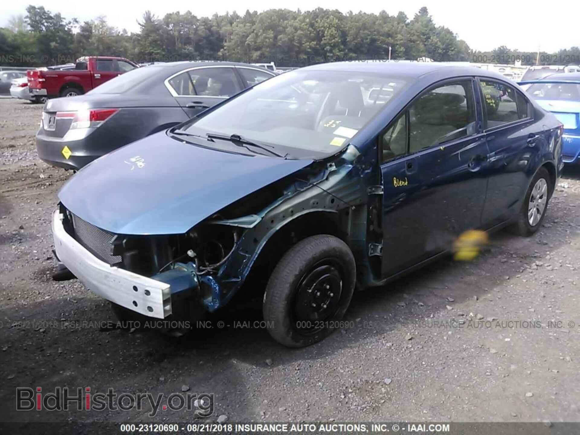 2012 Honda Civic - VIN: 19XFB2F55CE335771 - Photo 2